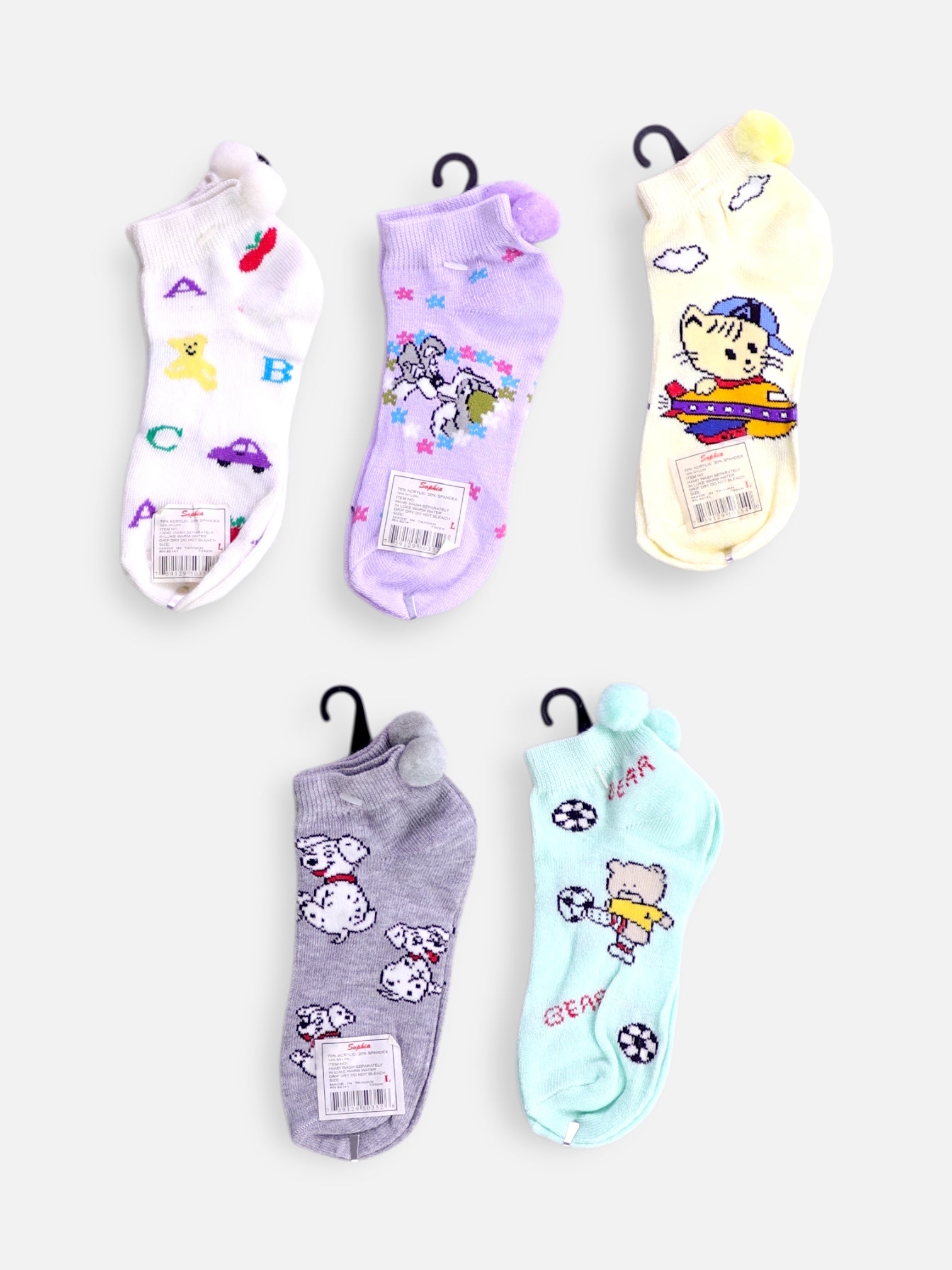 Calcetines 5 Pares - Mujer - Large