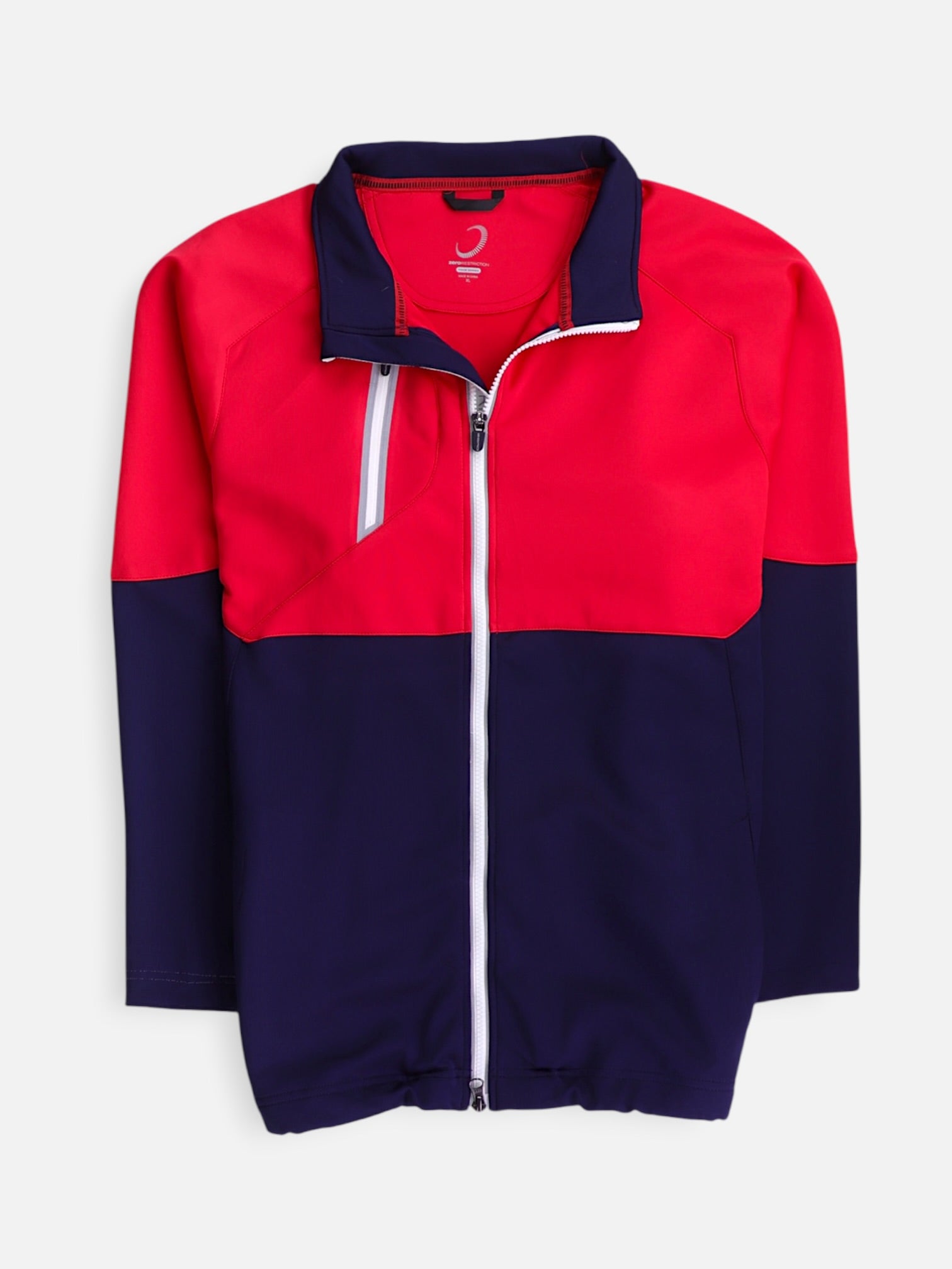 Sudadera Fleece Color Block - Hombre - XL
