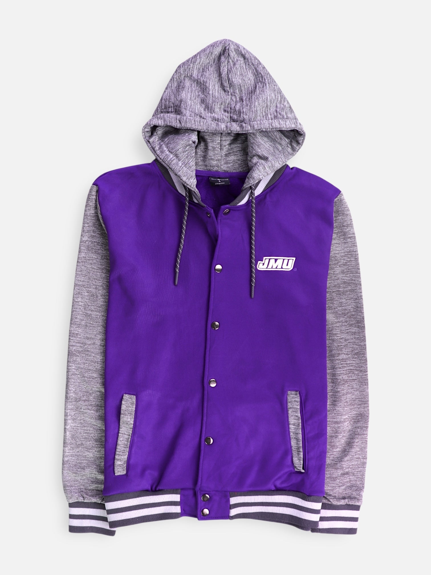 Sudadera Hoodie Color Block - Hombre - Large