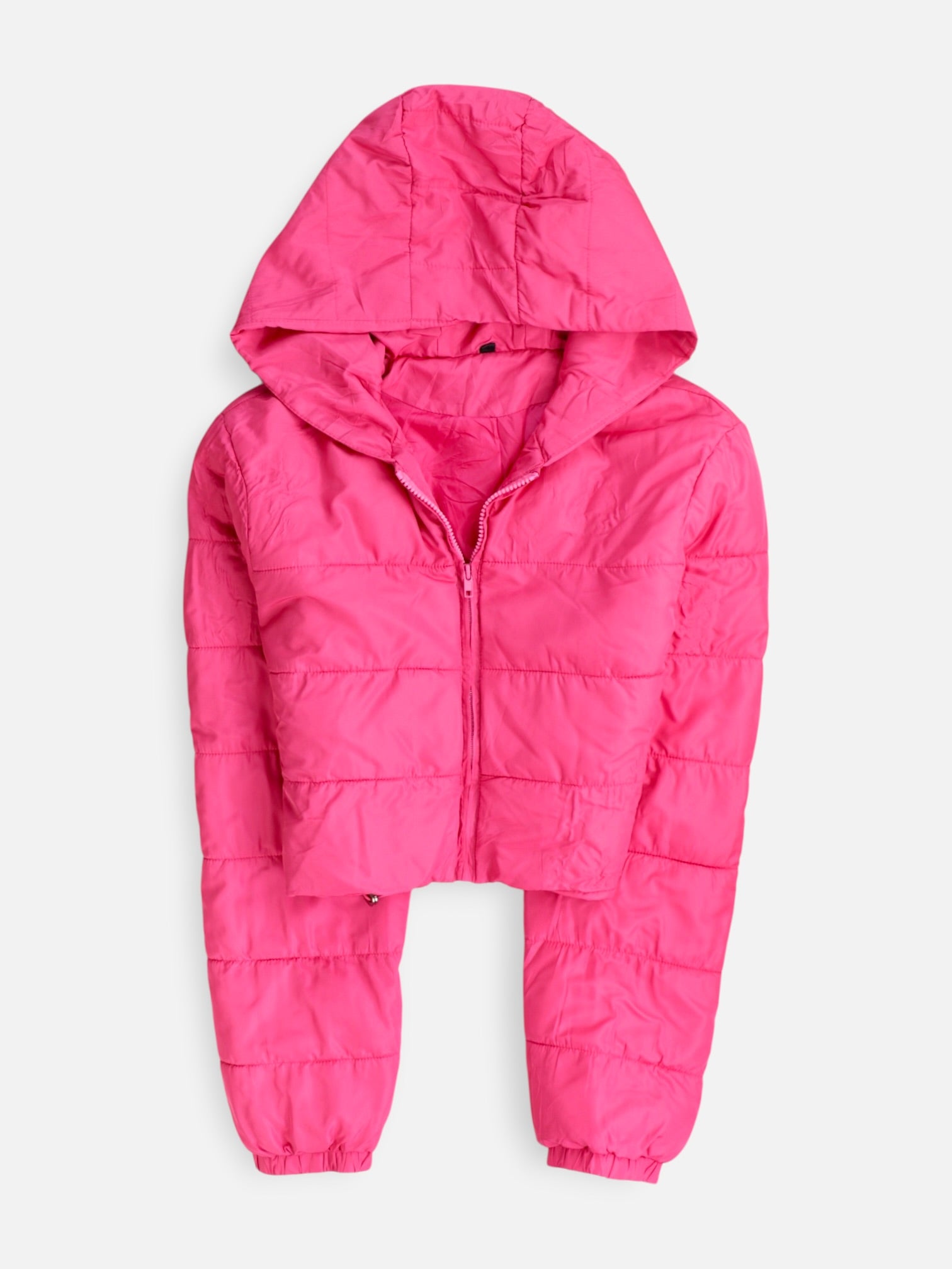 SHEIN Chaqueta Puffer Crop Top - Mujer - Small