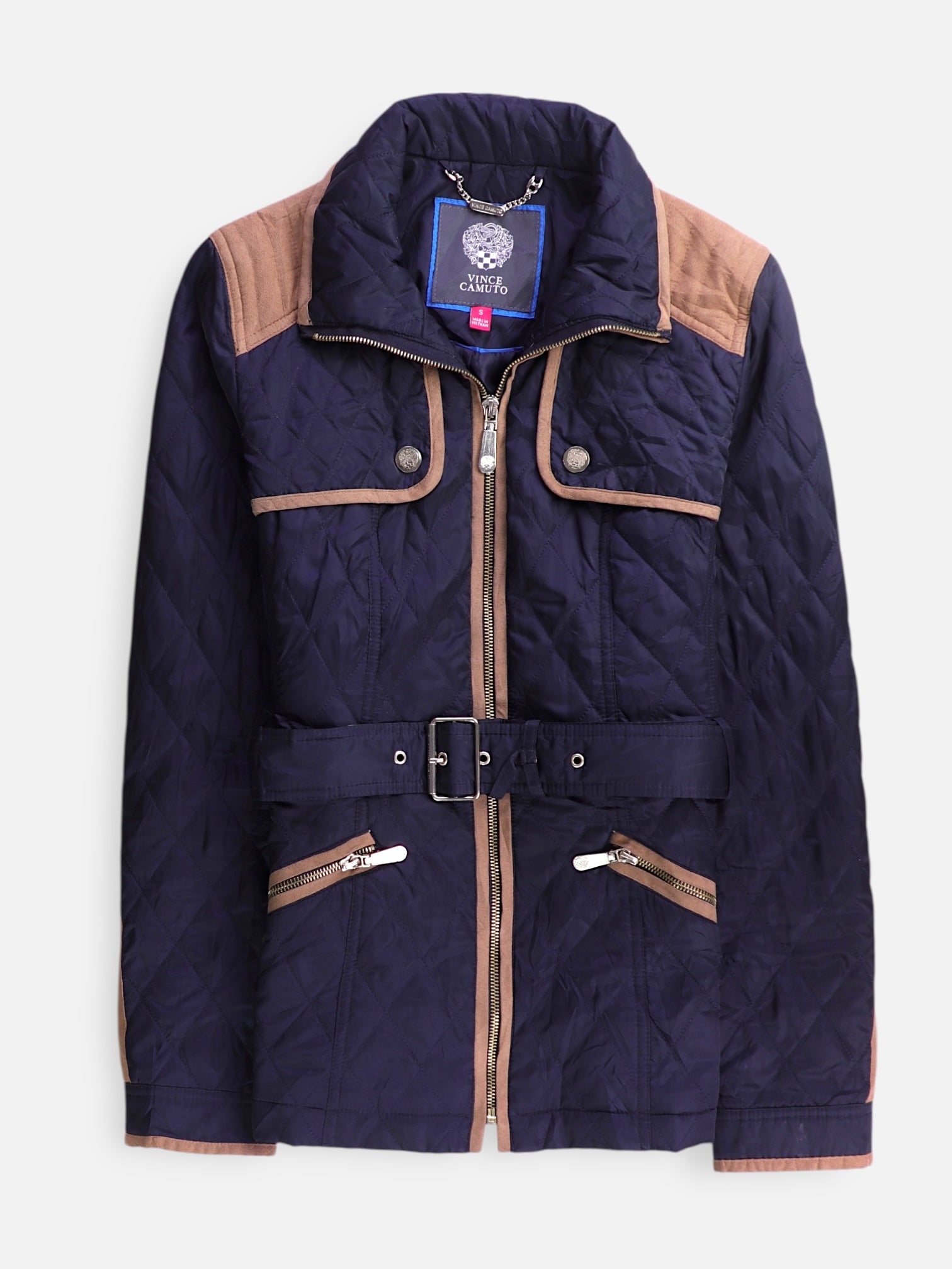 VINCE CAMUTO Chaqueta Casual Impermeable - Mujer - Small