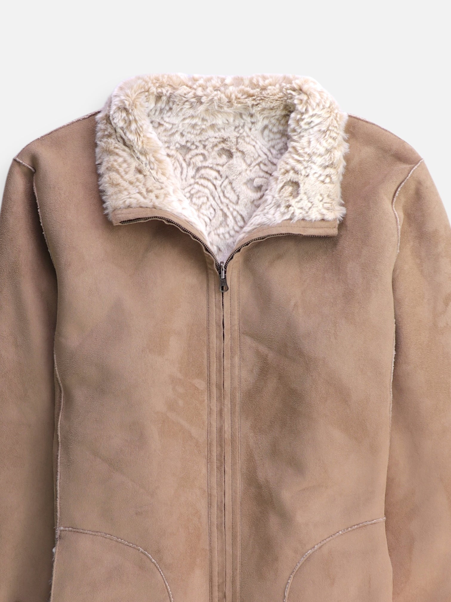 Chaqueta Casual Teddy - Mujer - XL