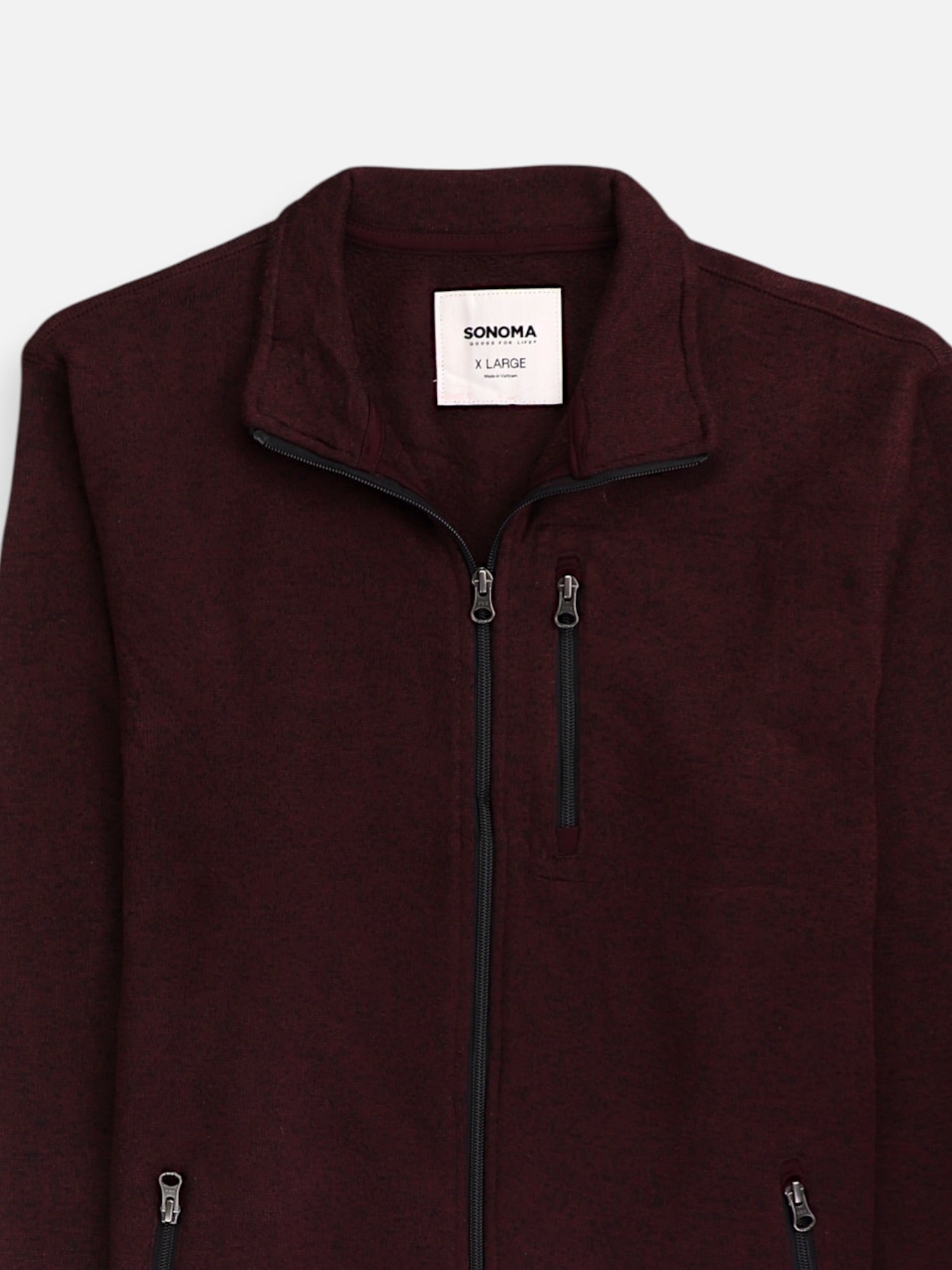 SONOMA Sueter Fleece Casual - Hombre - XL