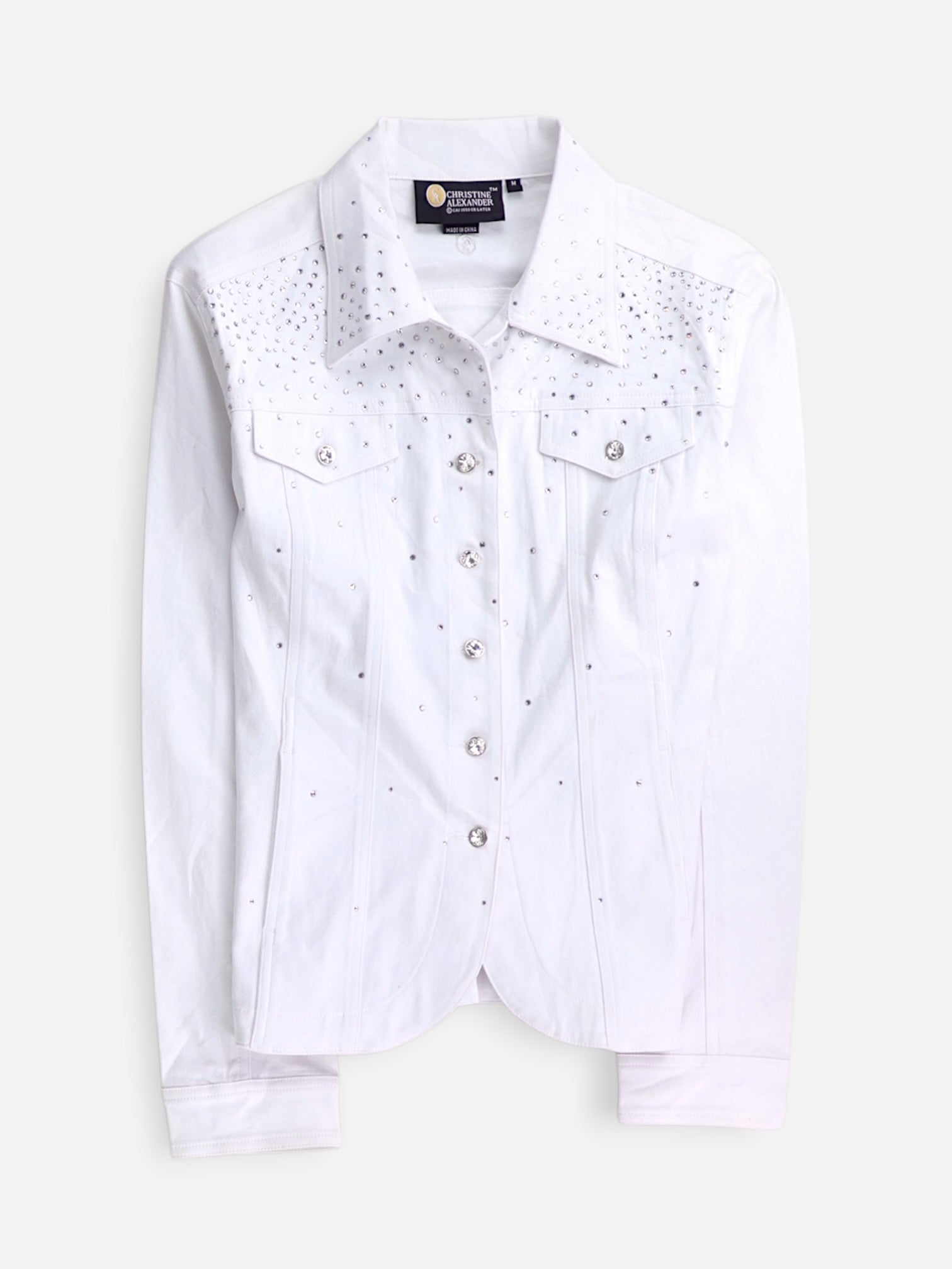 Christine Alexander Chaqueta Denim  Basic - Mujer - Medium