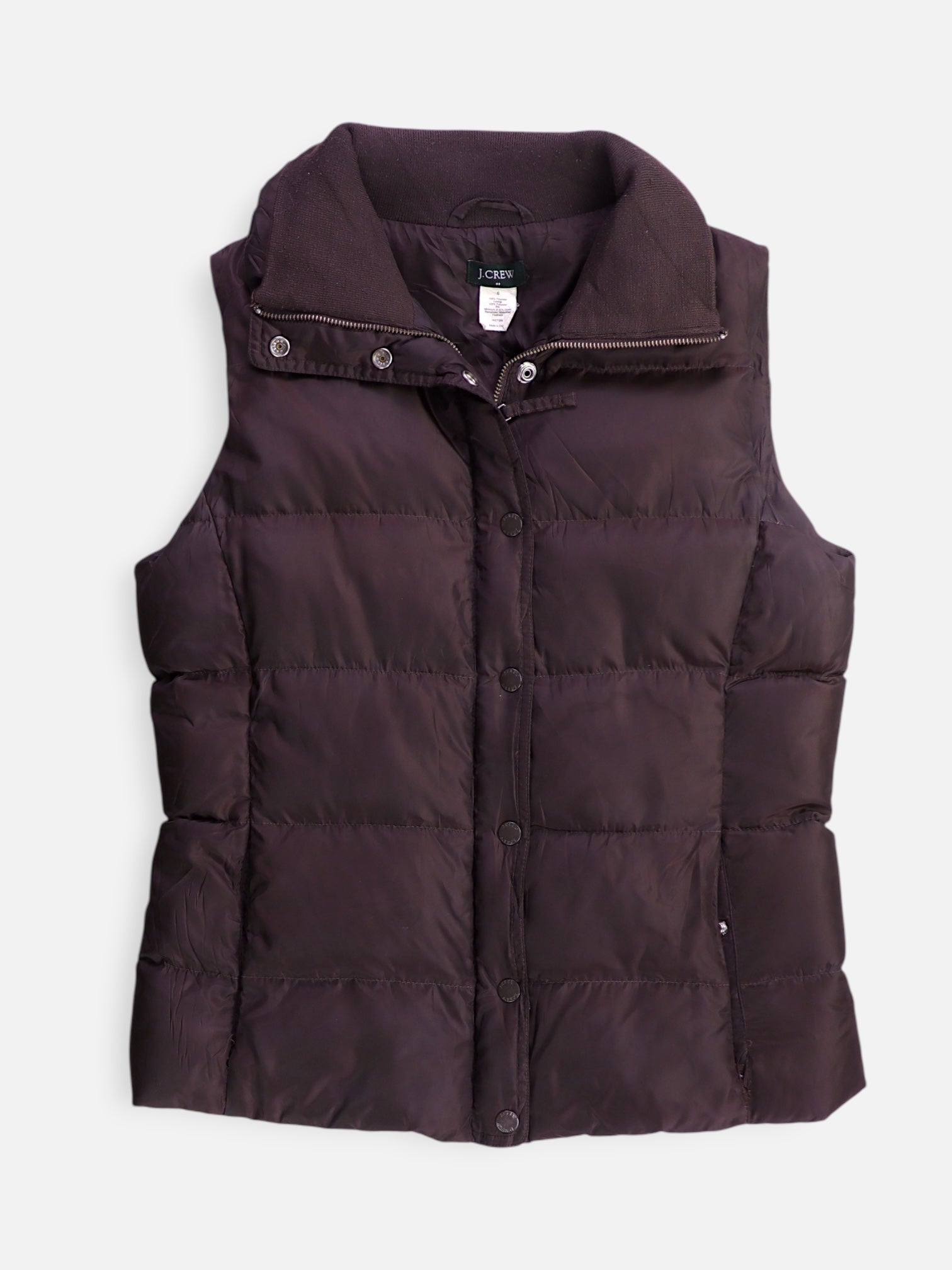 J CREW Chaleco Puffer - Mujer - Small