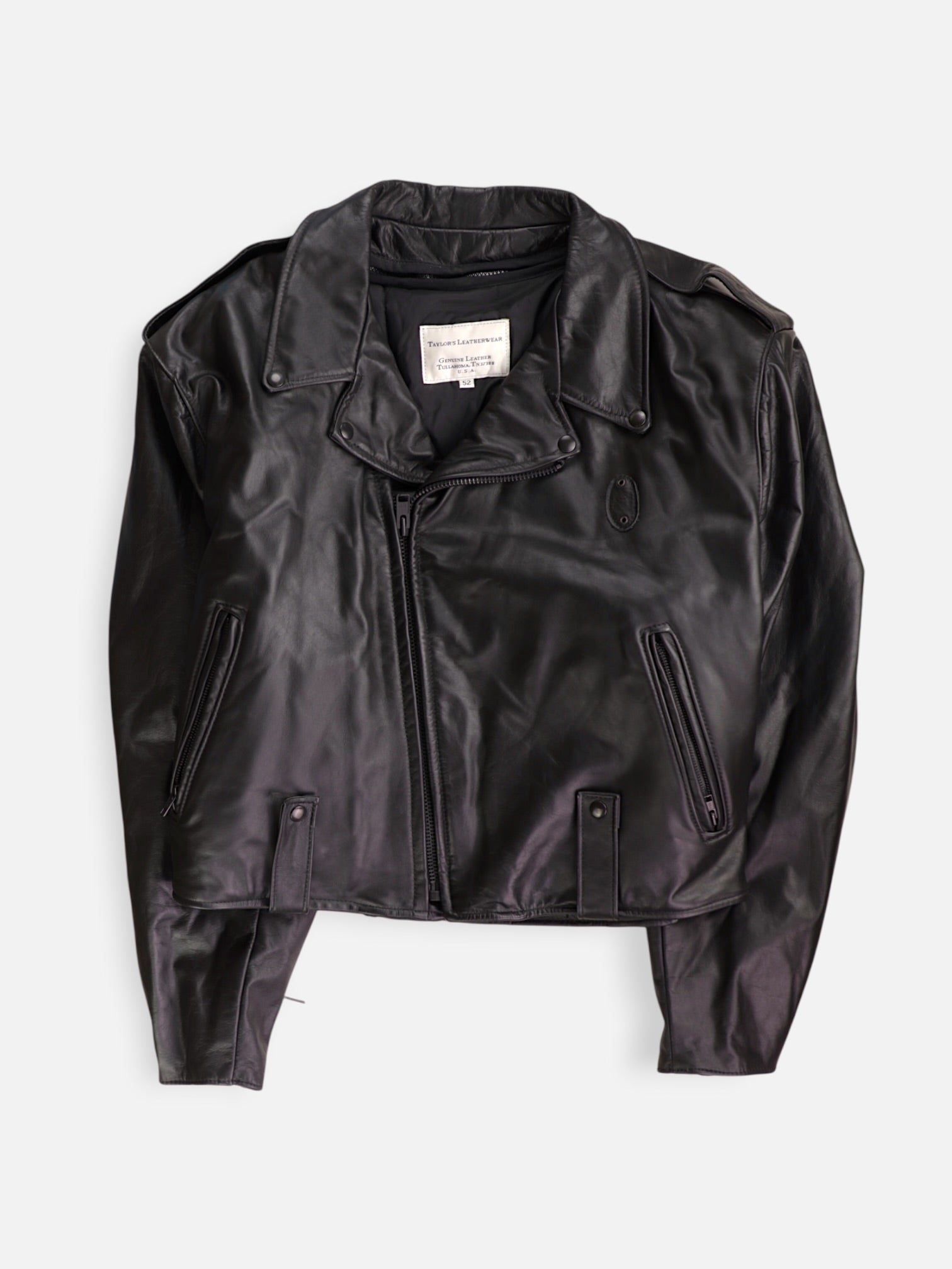 Chaqueta Motera Cuero - Hombre - 52