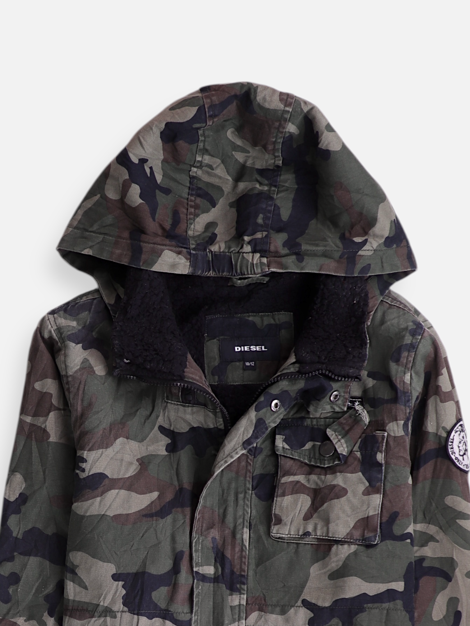 Diesel Chaqueta Cazadora Cargo - Niño - N/A - 10-12Y (Años)