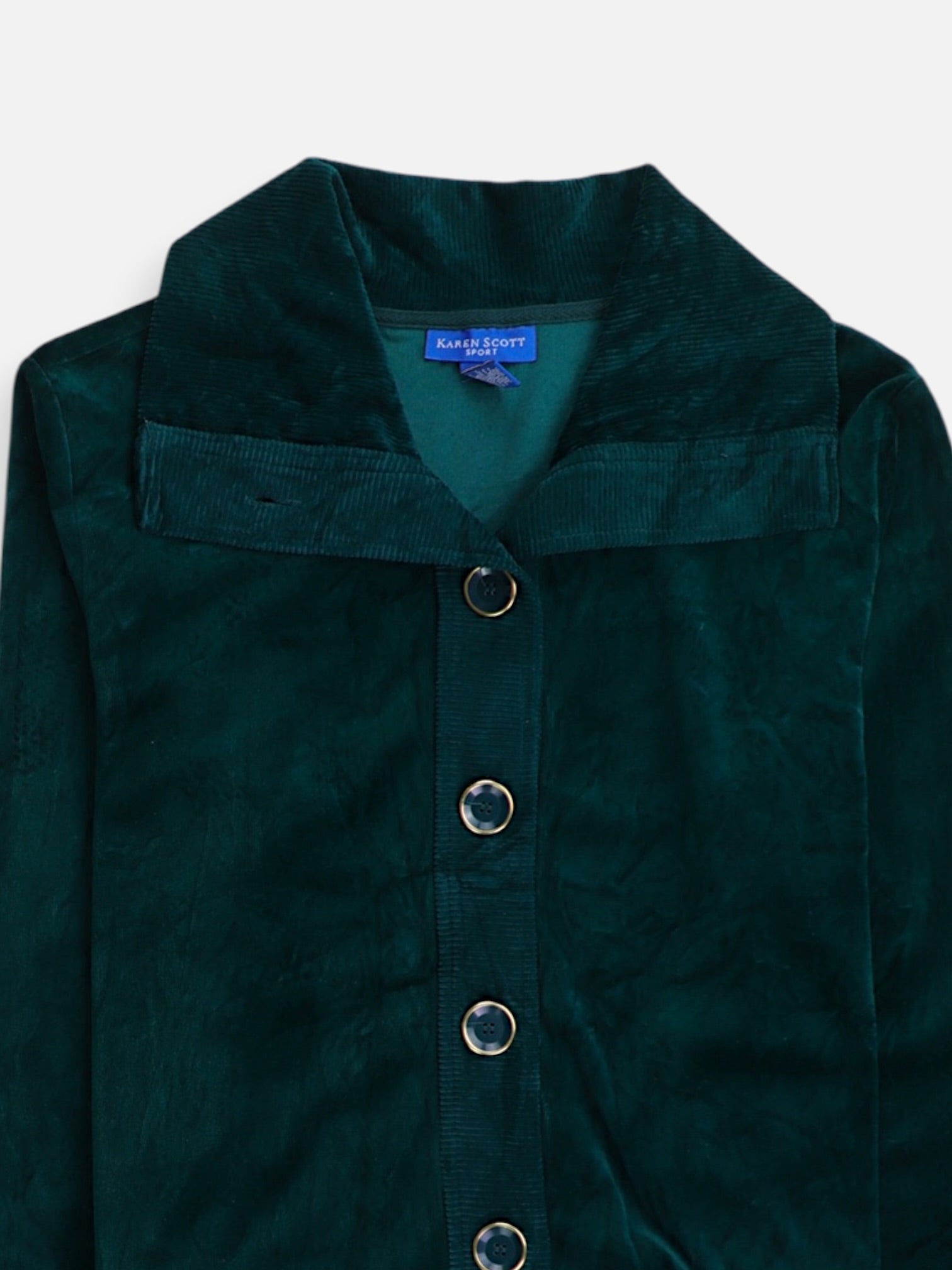KAREN SCOTT Sueter Cardigan Casual - Mujer - XL