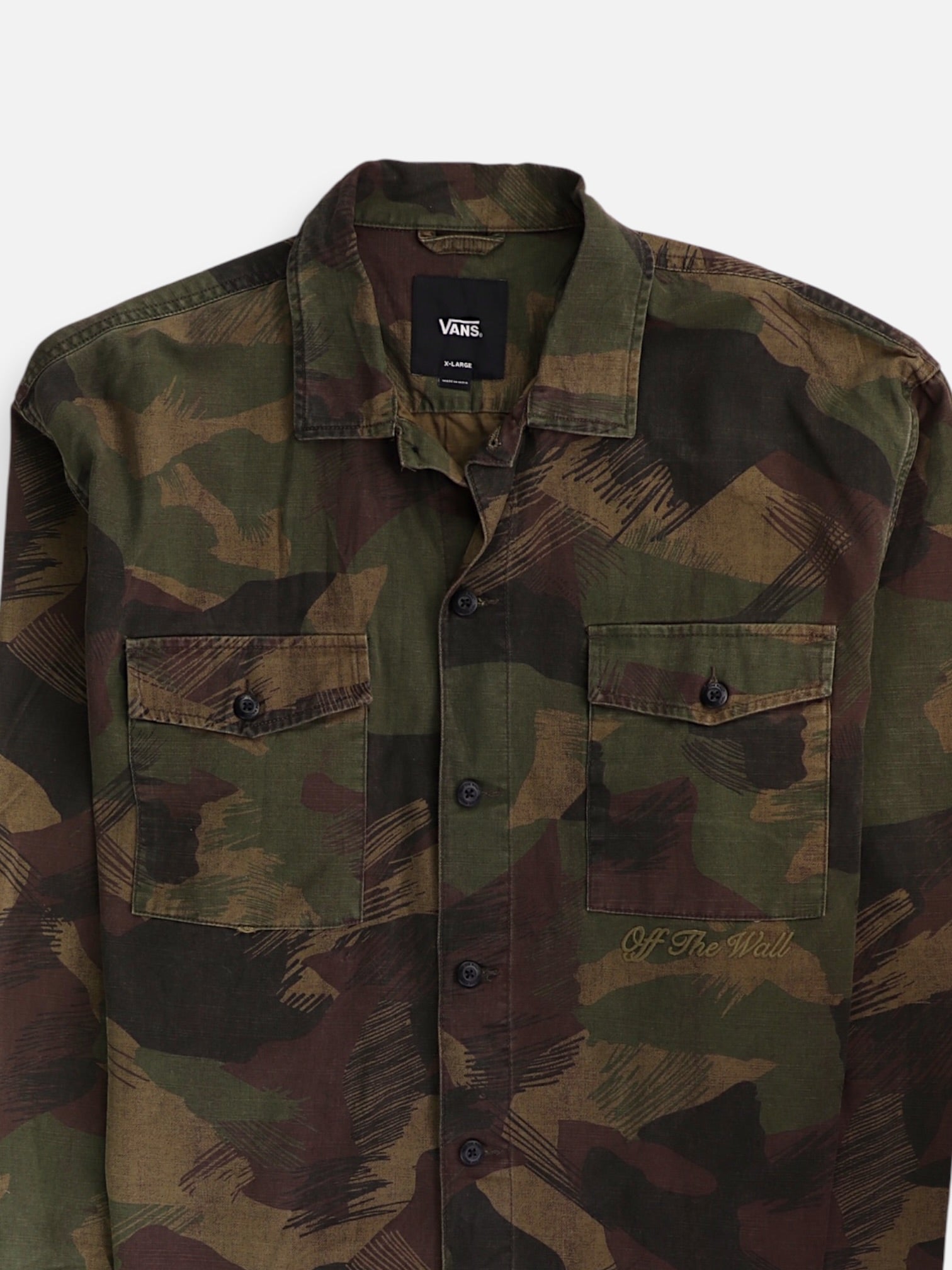 Vans Chaqueta Sobrecamisa Militar - Hombre - XL