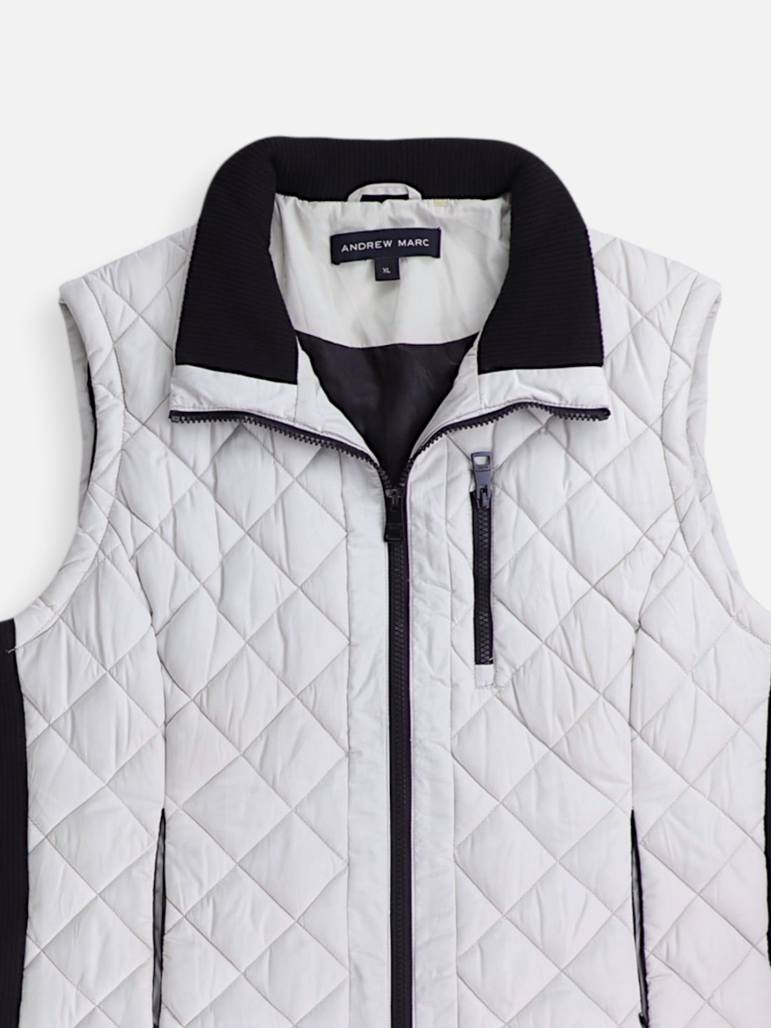 ANDREW MARC Chaleco Impermeable - Mujer - XL