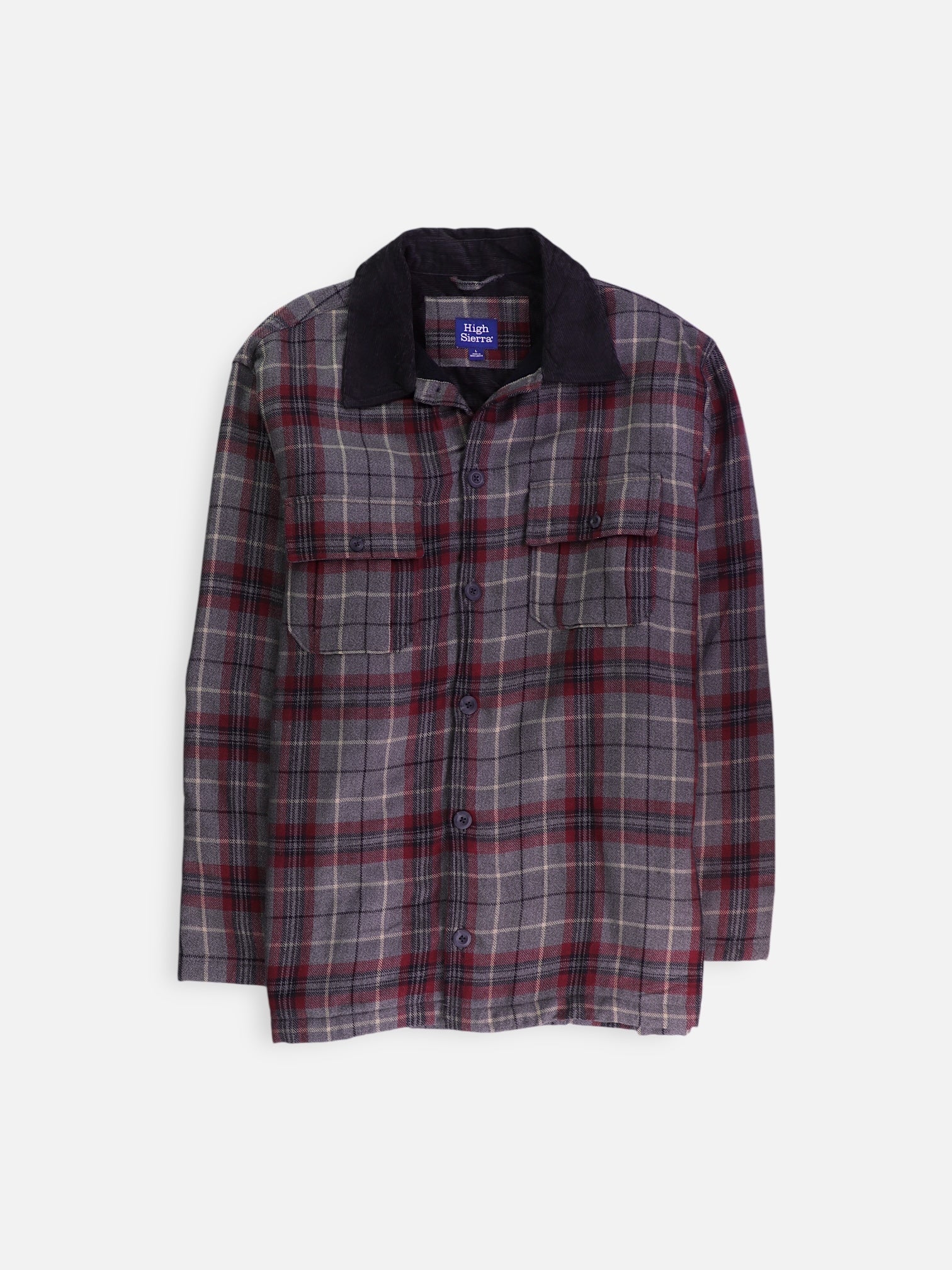 Chaqueta Sobrecamisa Plaid Types - Hombre - Large