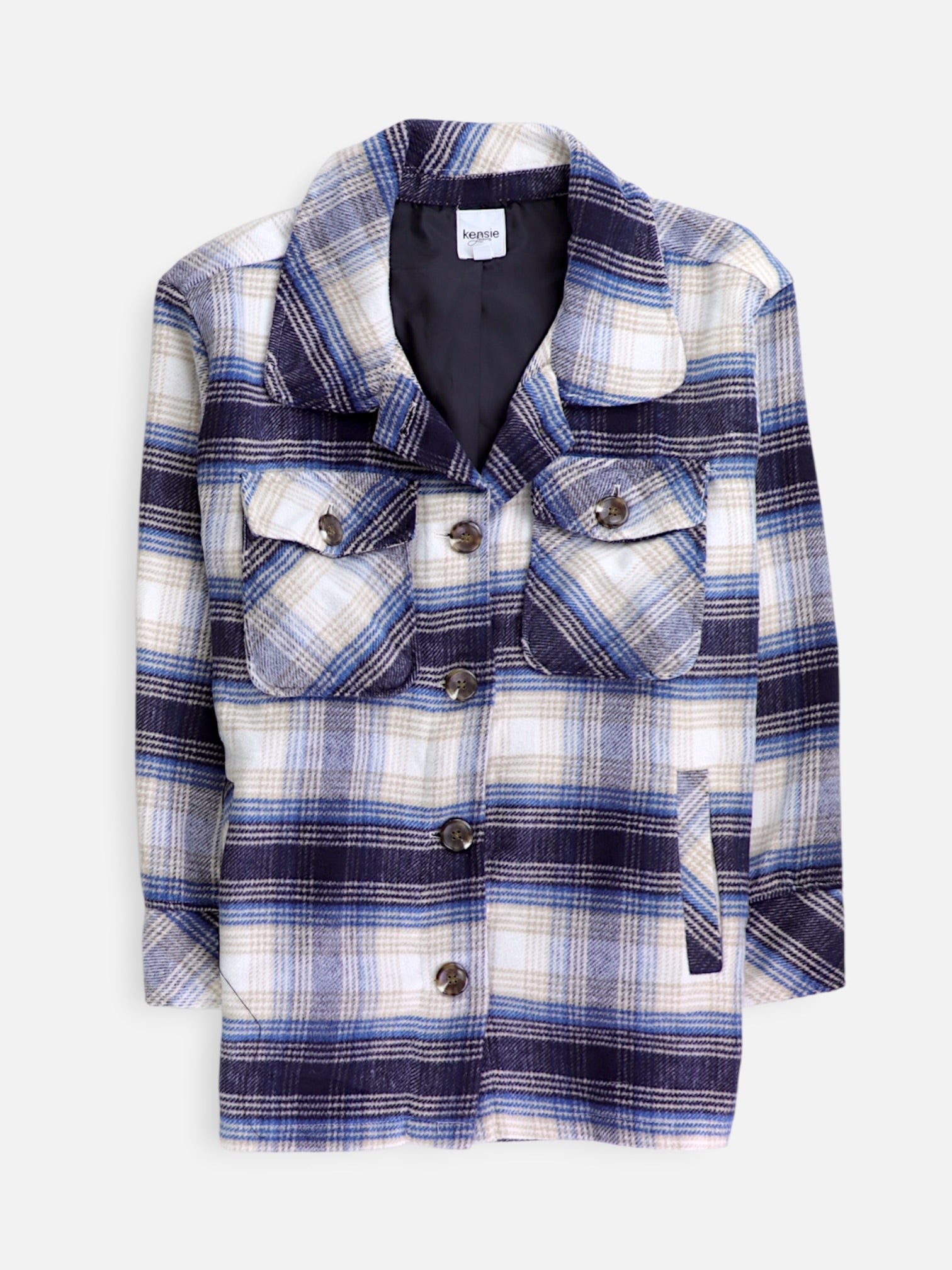 Chaqueta Sobrecamisa Plaid Types - Mujer - Large