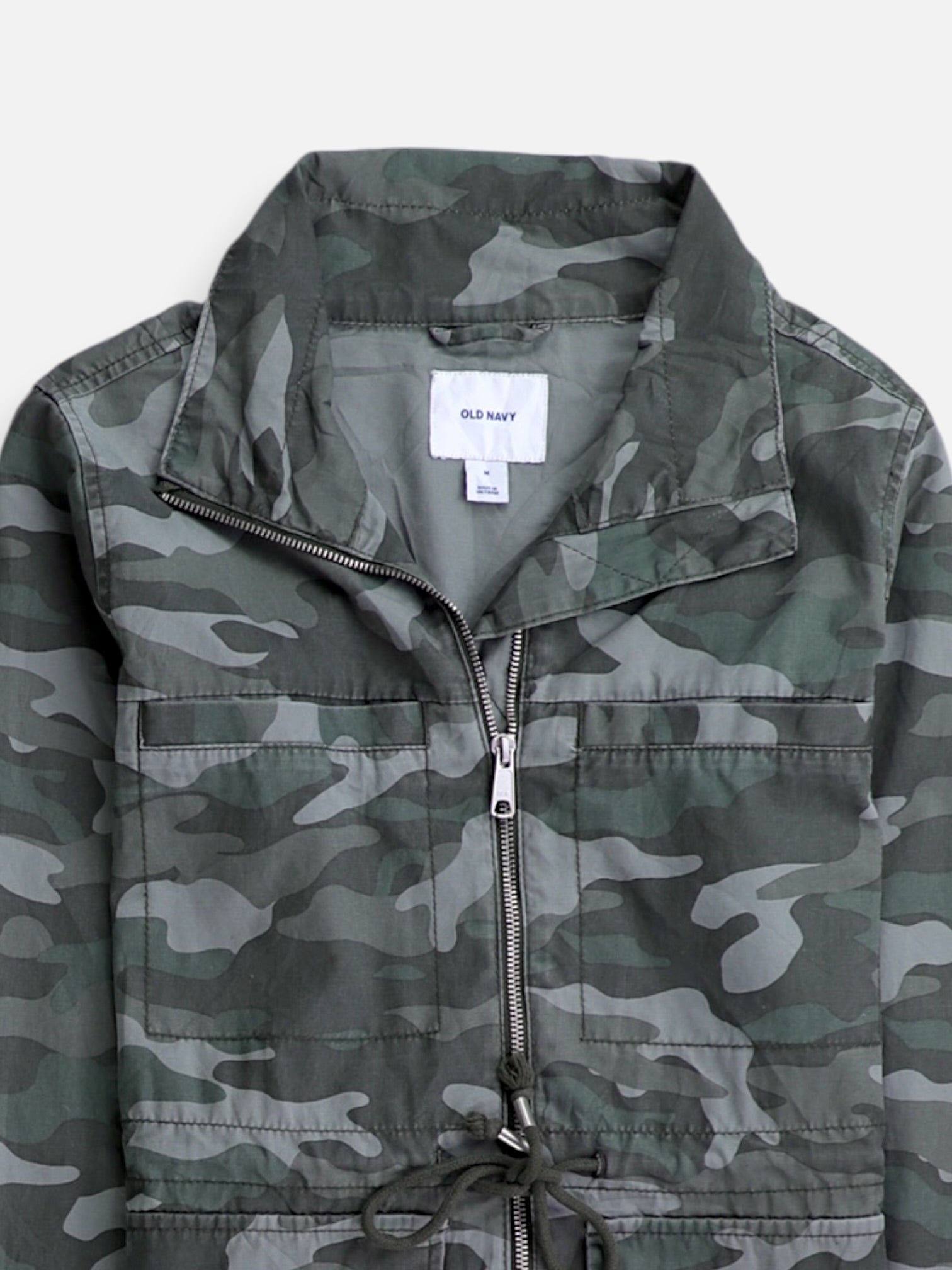 Old Navy Chaqueta Militar Corduroy - Mujer - Medium