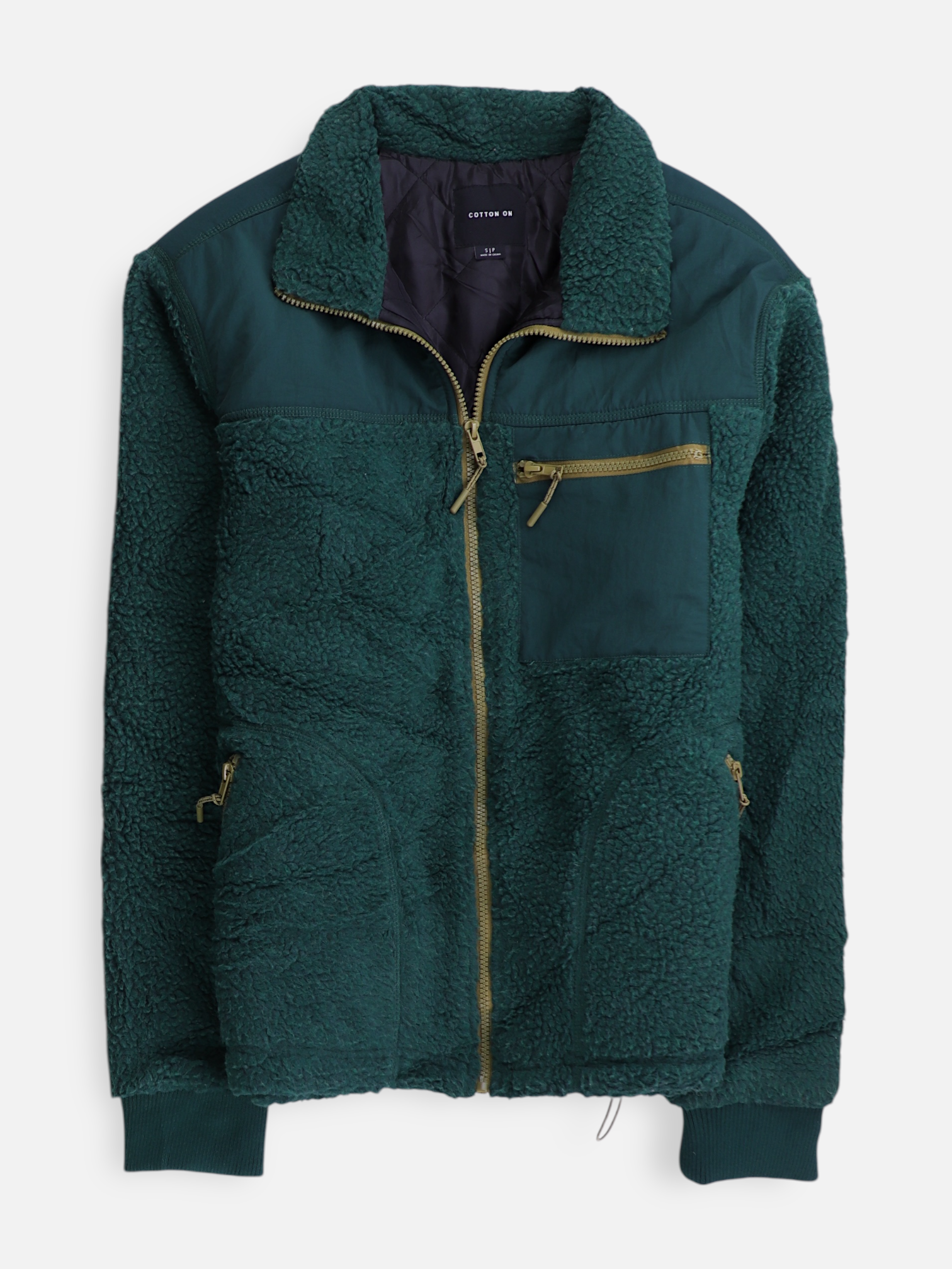 Chaqueta Casual Teddy - Hombre - Small
