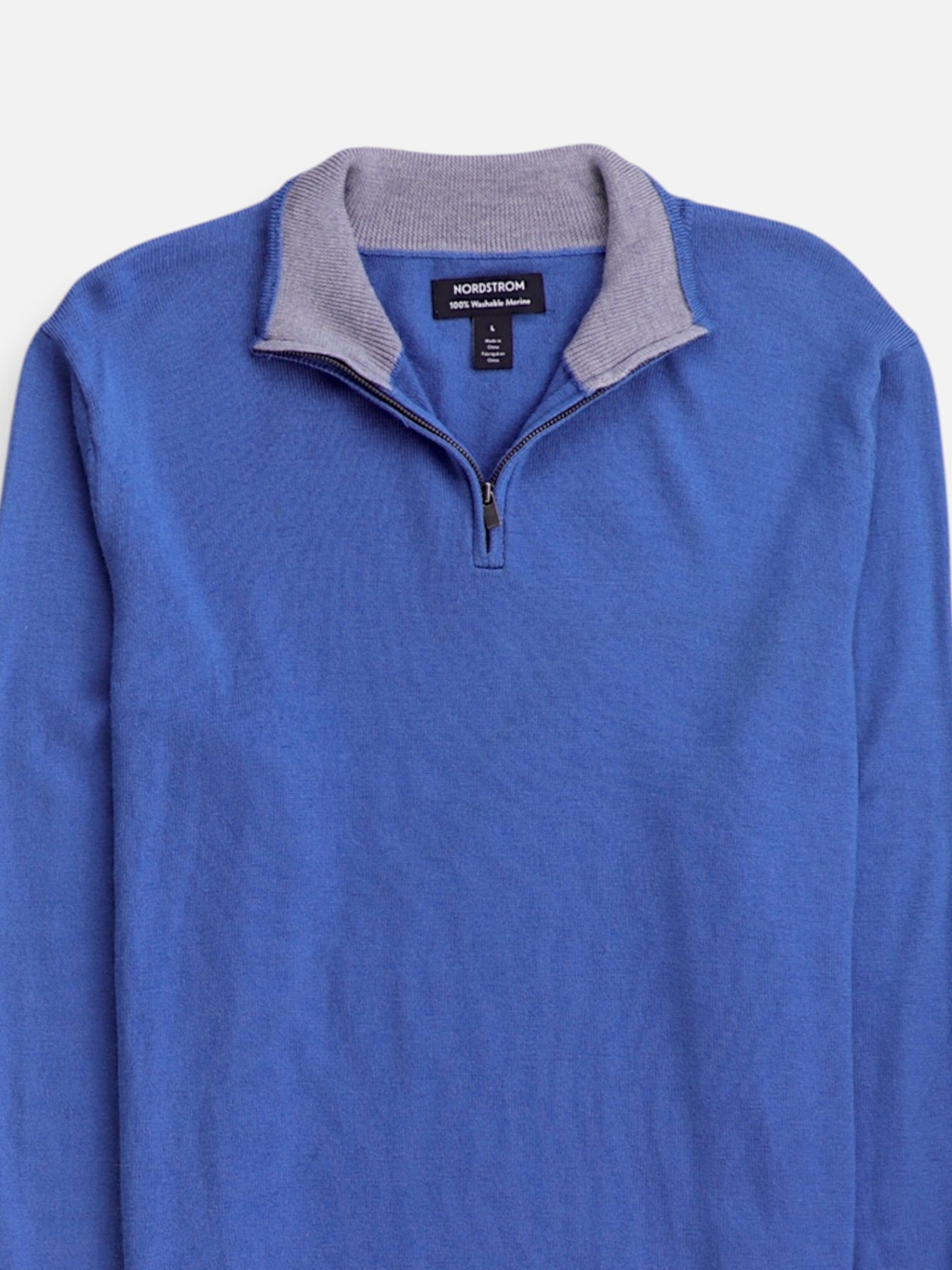 Sueter Fleece Casual - Hombre - Large
