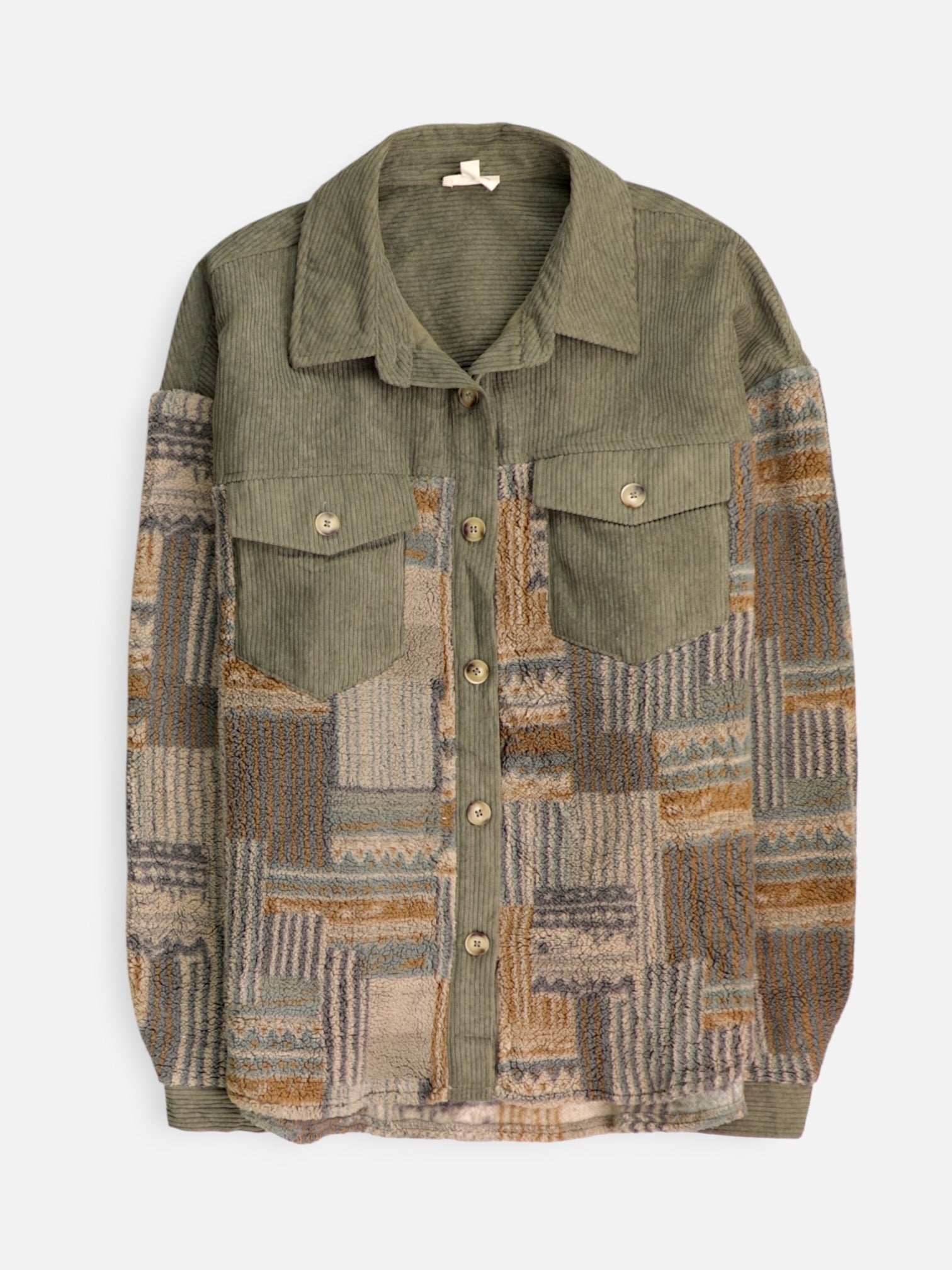 Chaqueta Sobrecamisa Corduroy - Mujer - Medium