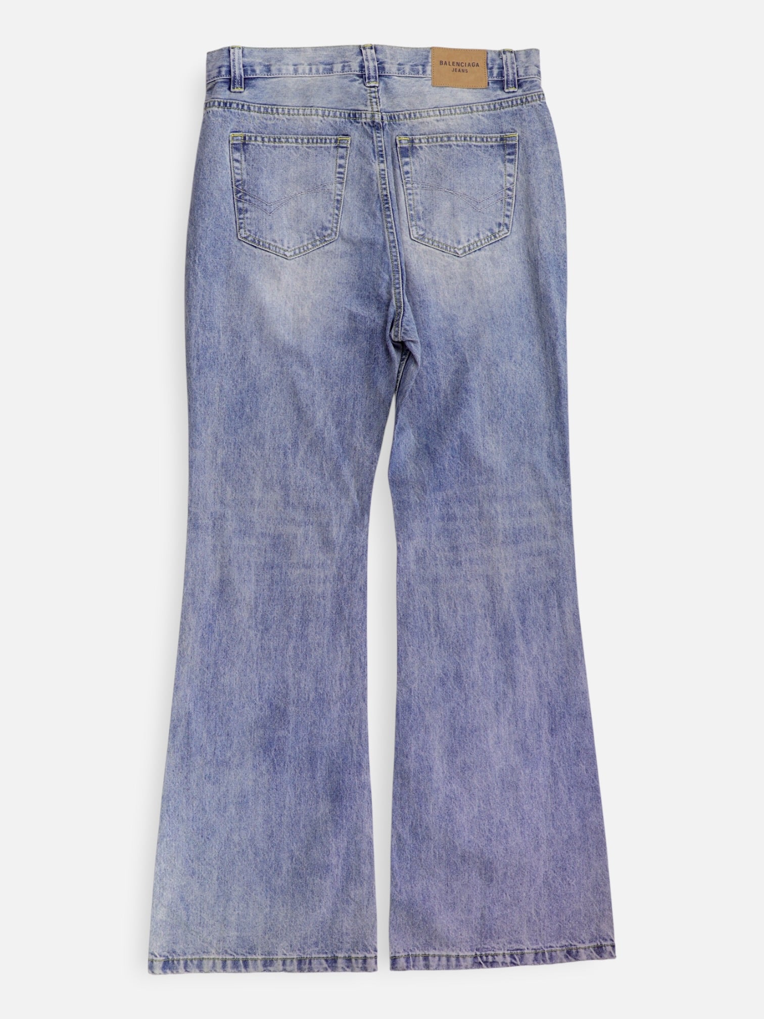 BALENCIAGA Jean Regular Fit Denim - Hombre - Small