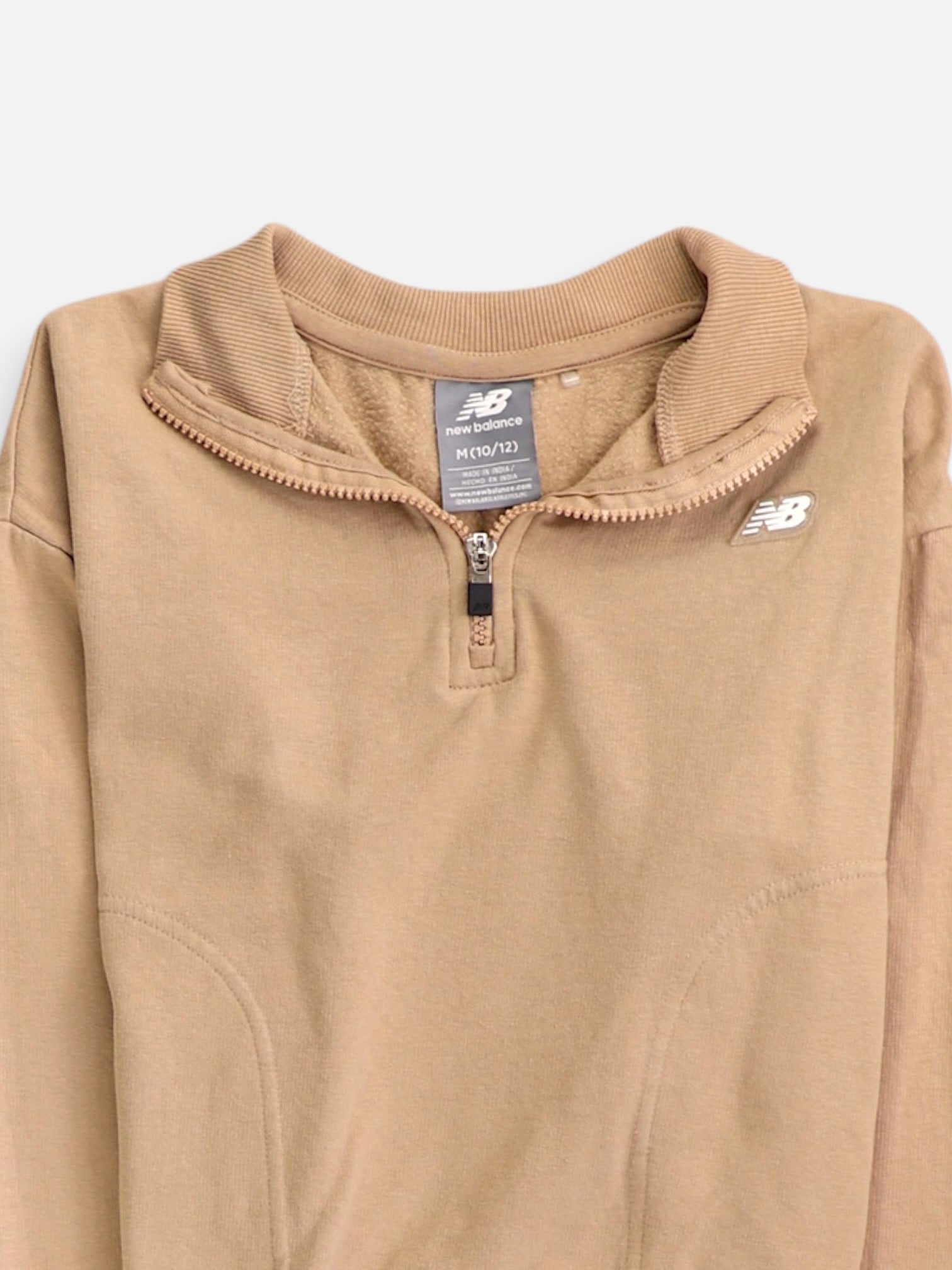 New Balance Sudadera Fleece Crop Top - Niña - Medium - 10-12Y (Años)