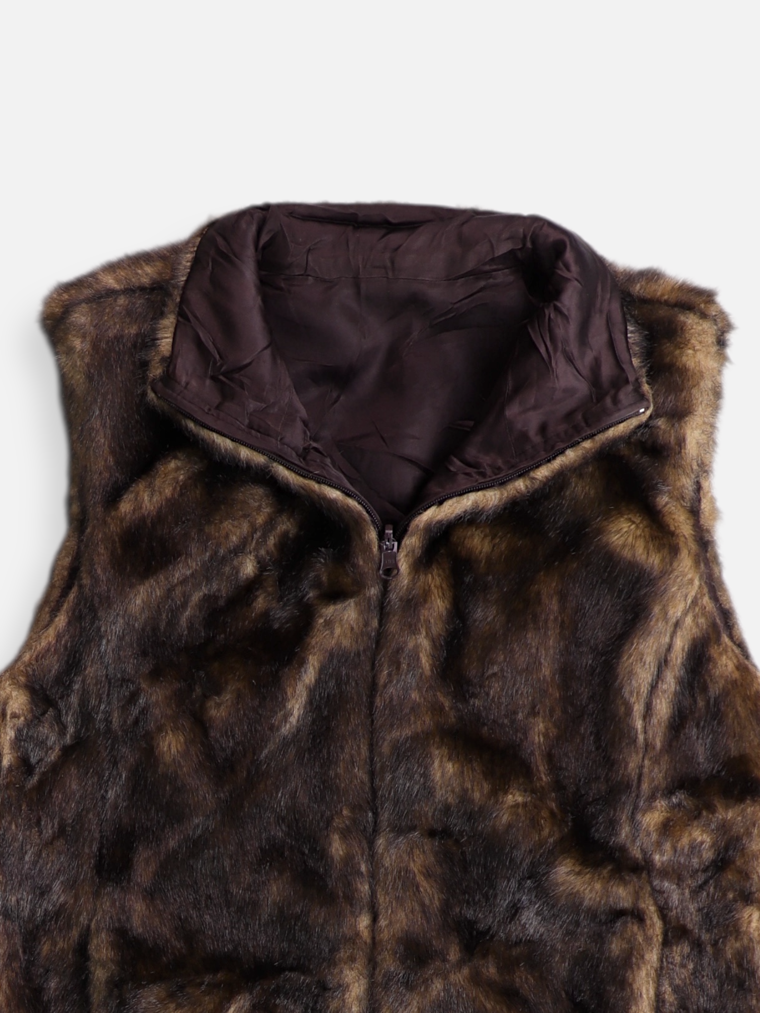 EXPRESS Chaleco Teddy - Mujer - Medium