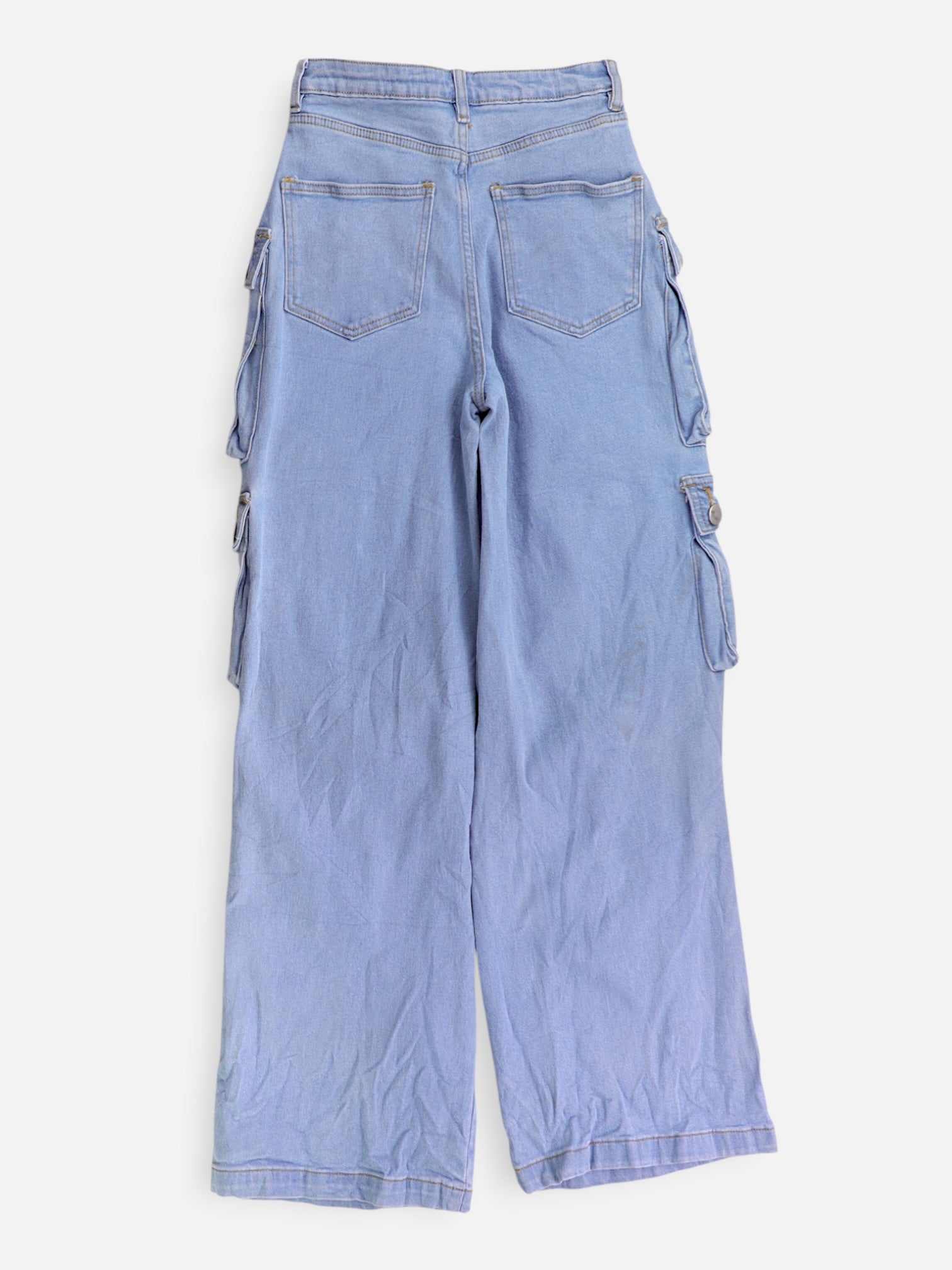 Fashionnova Jean Regular Fit Cargo - Mujer - XS
