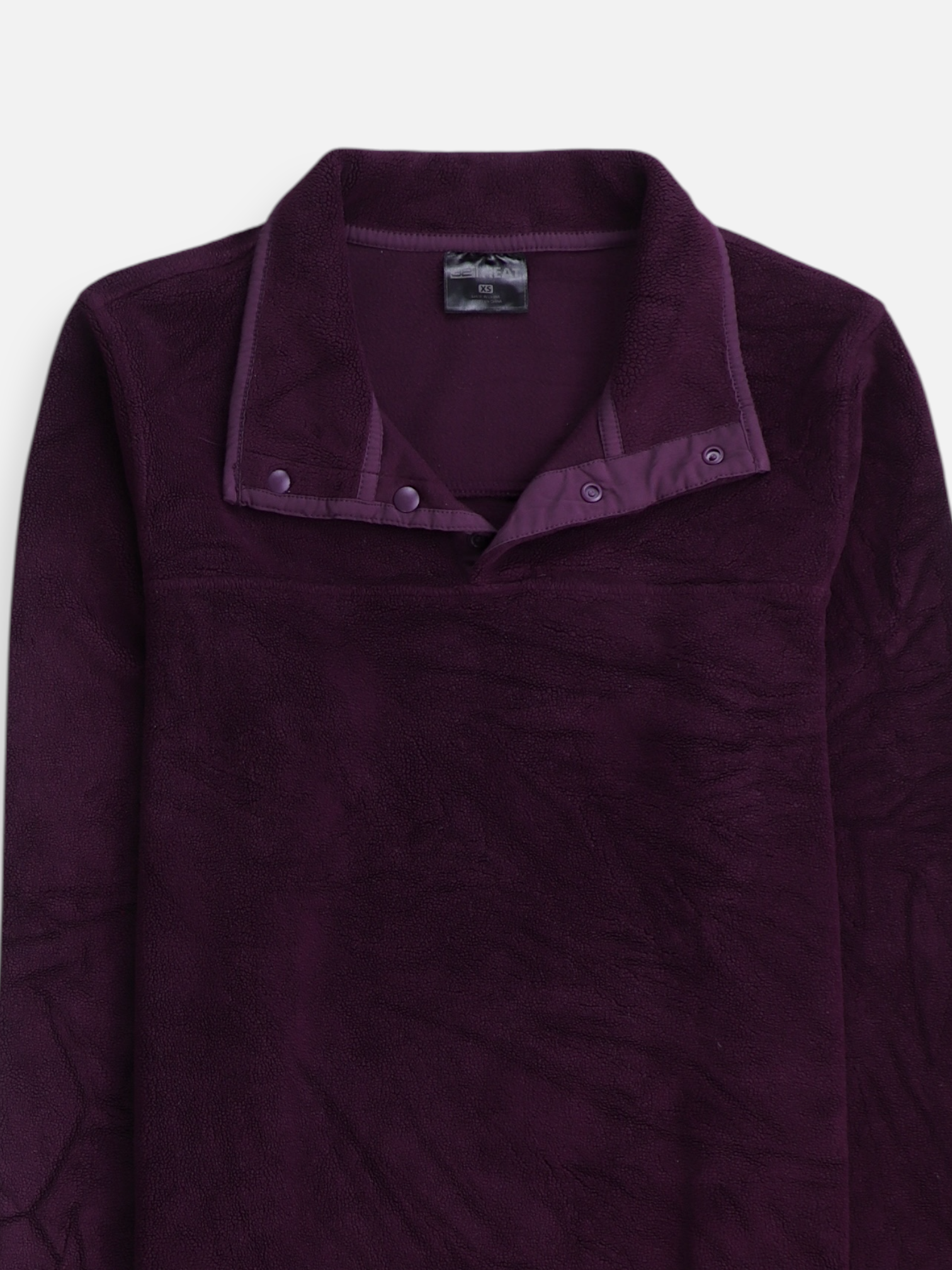 32 HEAT COOL Sueter Fleece Casual - Mujer - XS