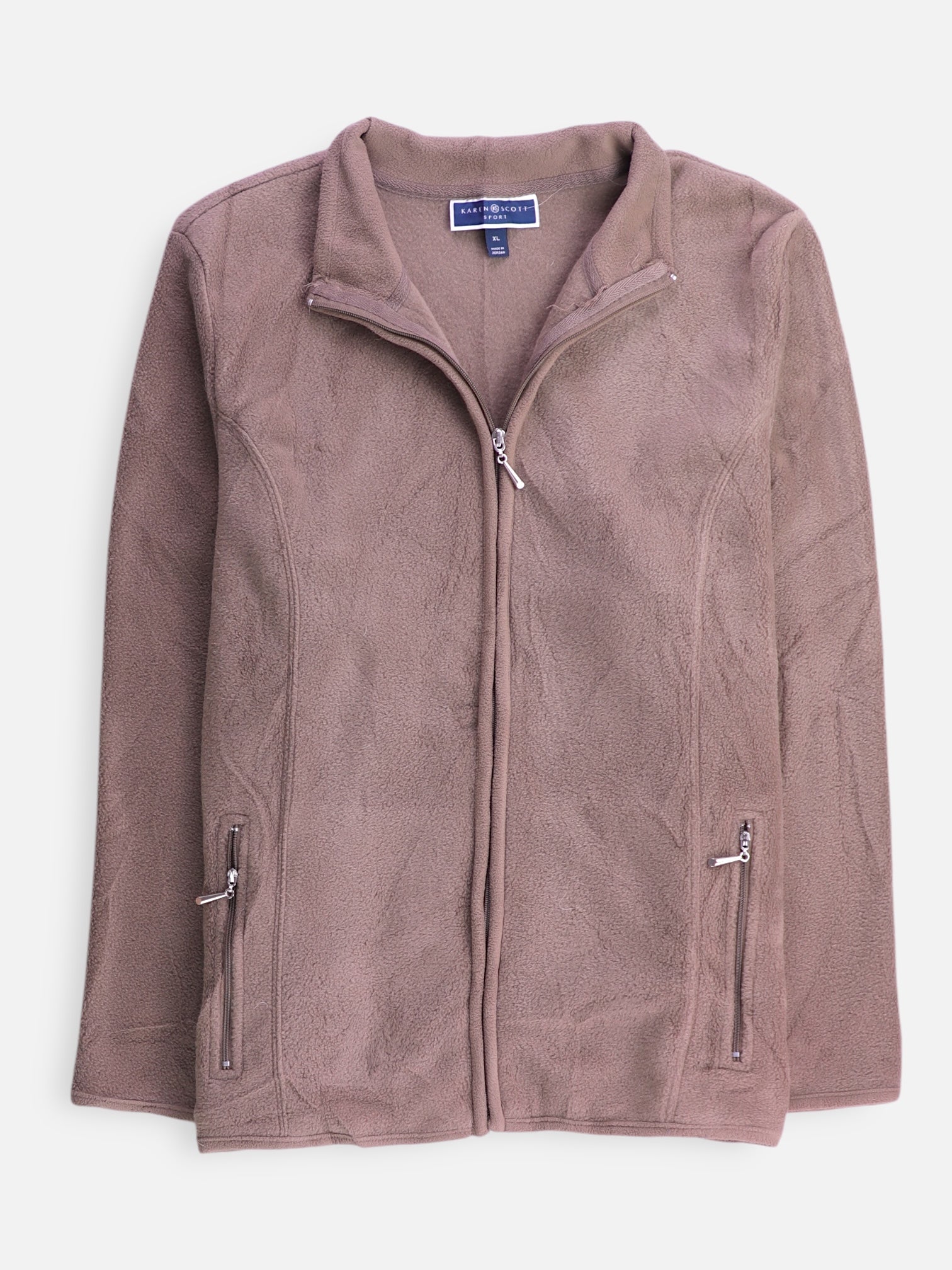 KAREN SCOTT Sudadera Fleece Basic - Mujer - XL