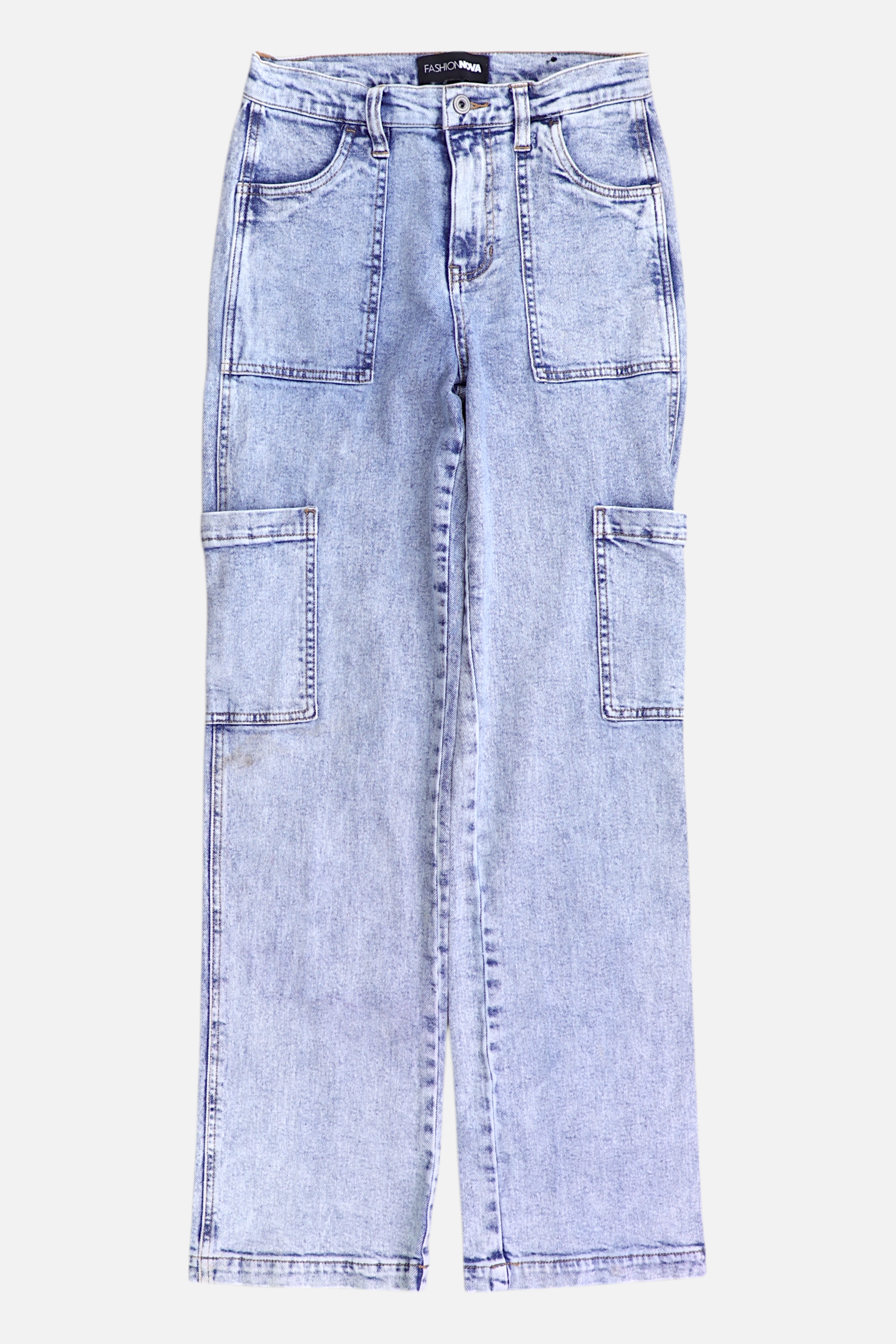 Fashionnova Jean Regular Fit Cargo - Mujer - 3