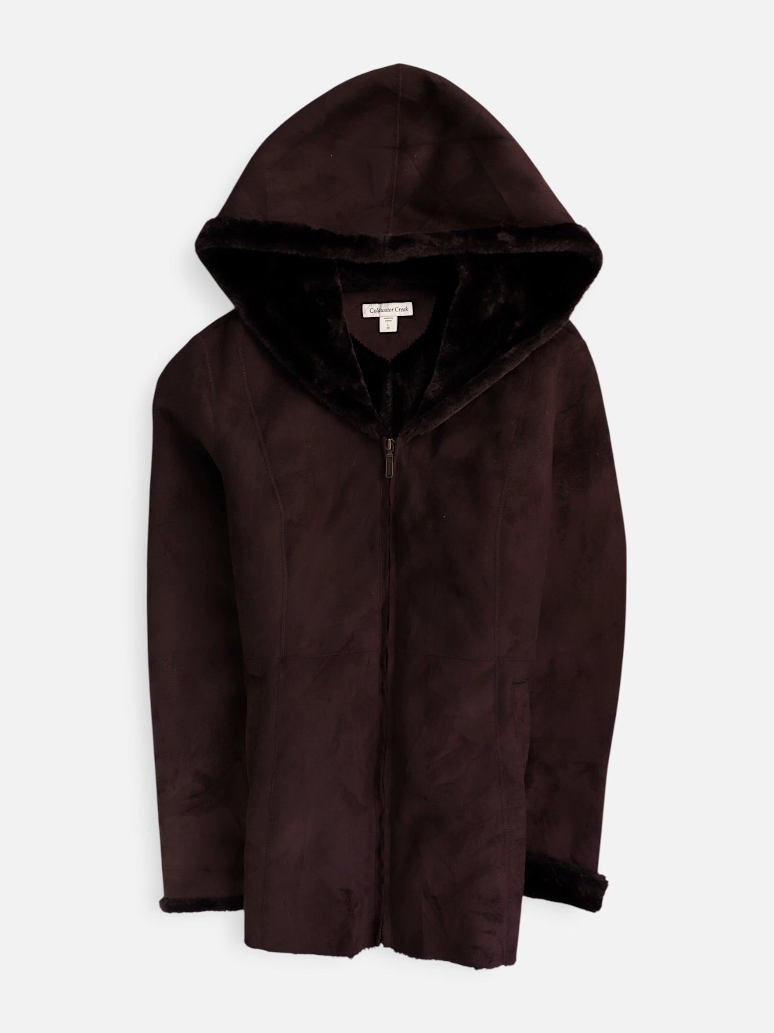 Chaqueta Casual Suede - Mujer - Large