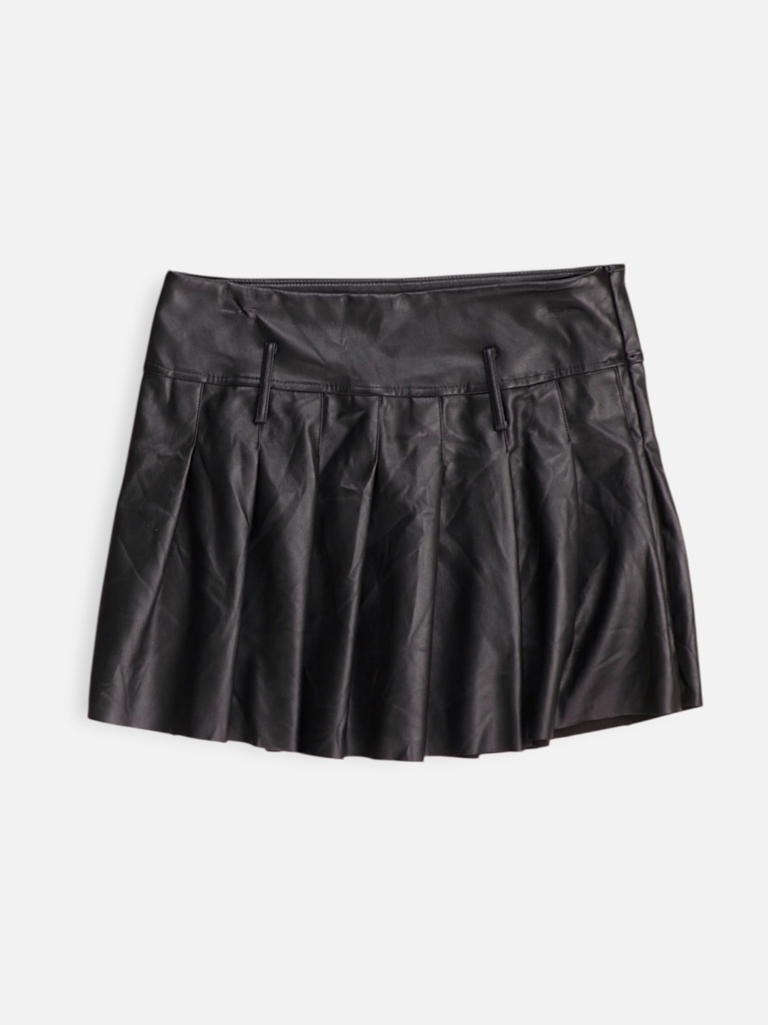 Falda Cuero - Mujer - Medium