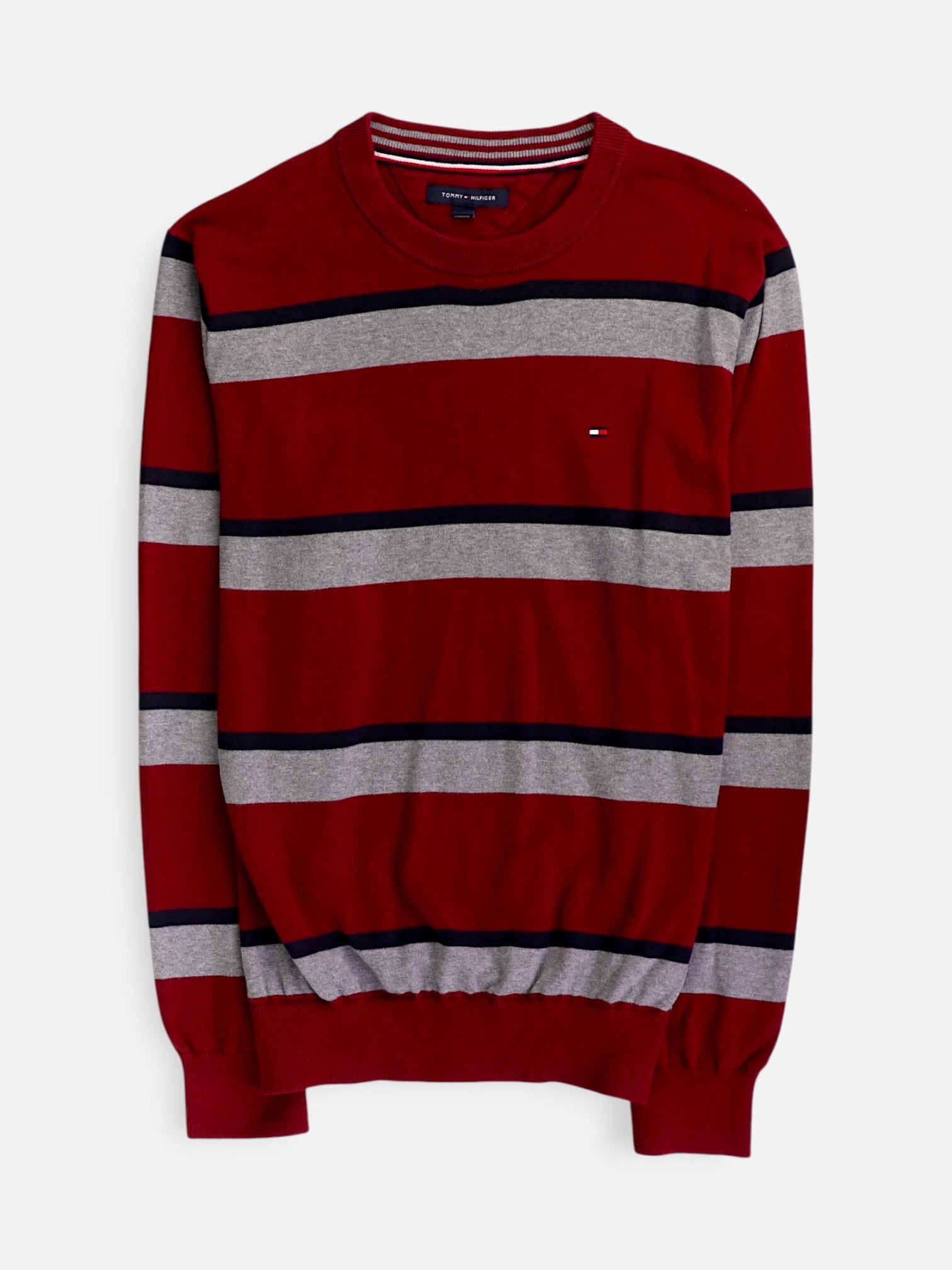 Tommy Hilfiger Sueter basic Color Block - Hombre - Large