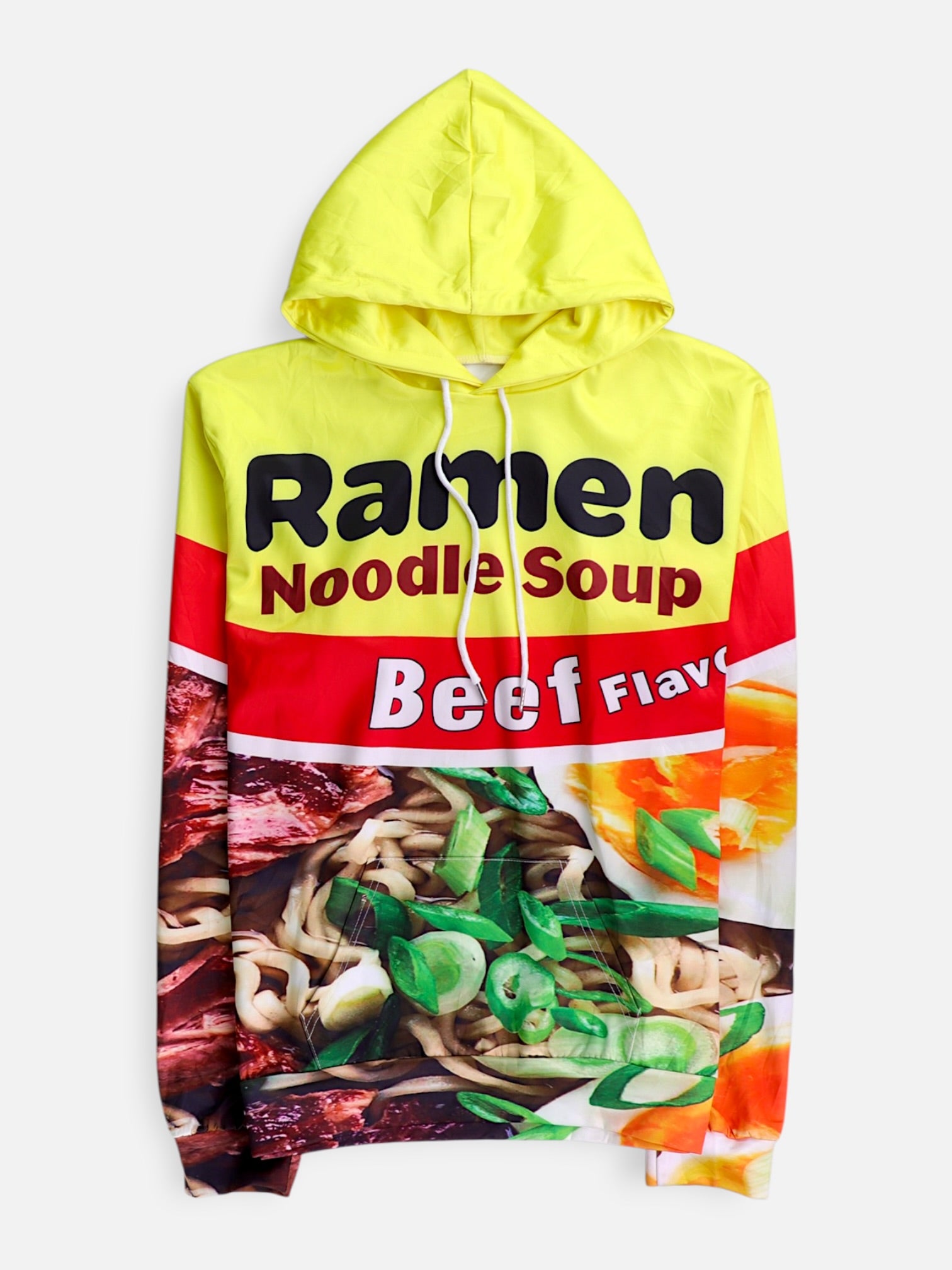 Sudadera Hoodie Color Block - Hombre - Large