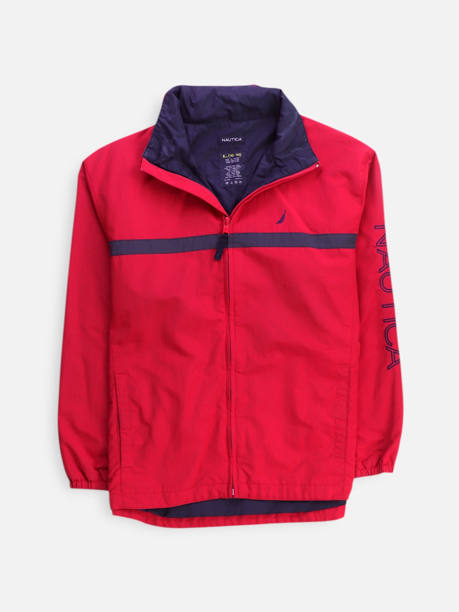 Nautica Chaqueta Impermeable Basic - Niño - Large - 16-18Y (Años)