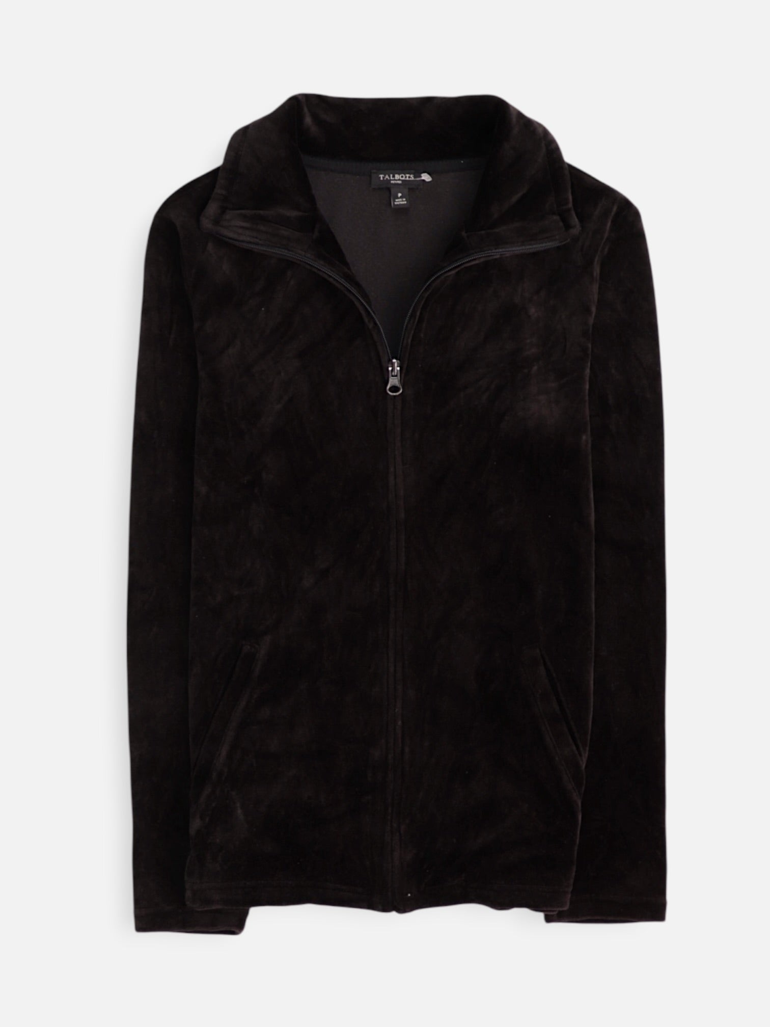 TALBOTS Sueter Fleece Casual - Mujer - S PETITE