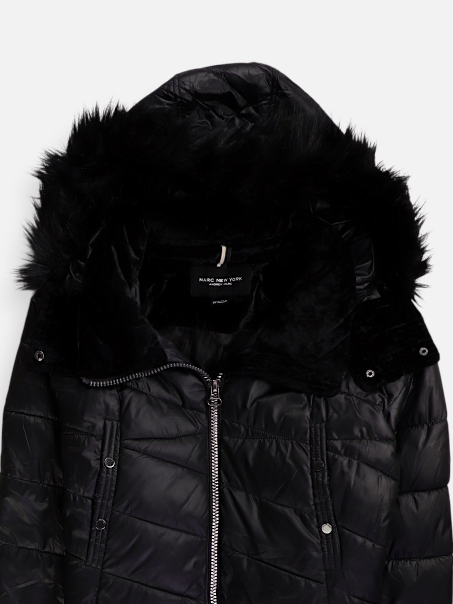 Marc New York Abrigo Impermeable Puffer - Mujer - 1xl