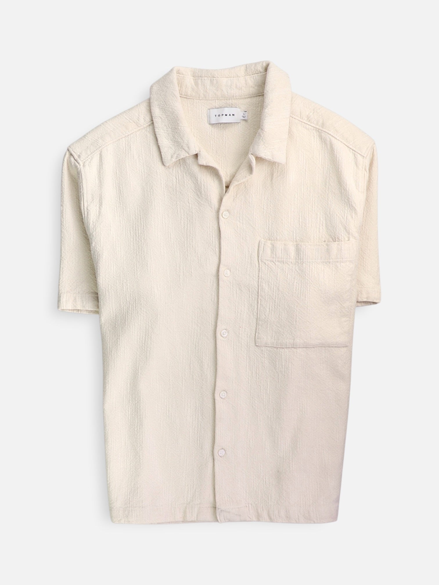 TOPMAN Camisa Casual - Hombre - Large