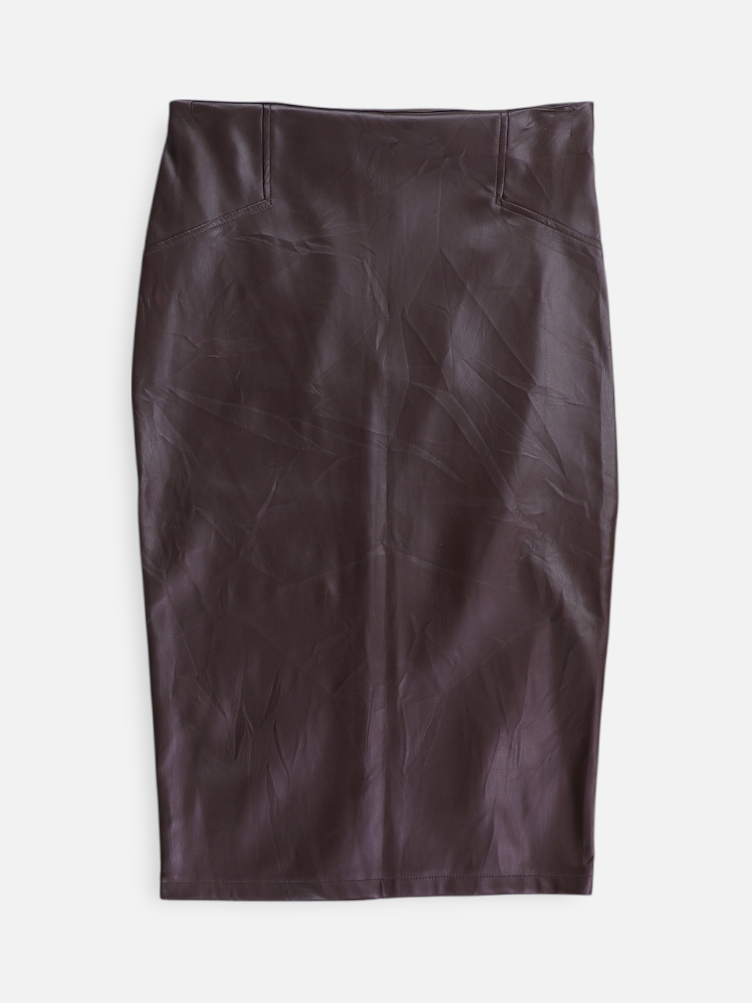 SHEIN Falda Cuero - Mujer - XS