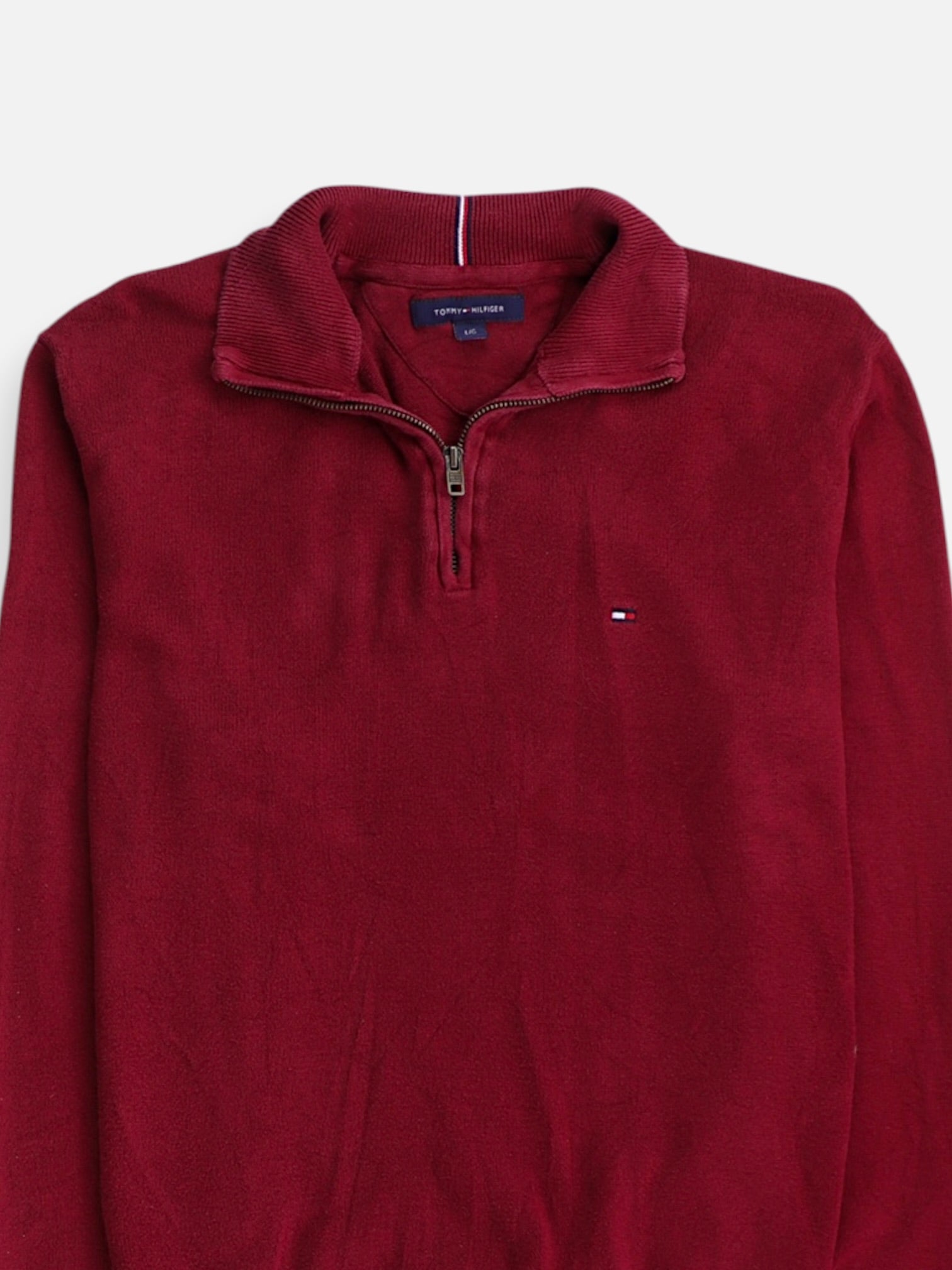 Tommy Hilfiger Sueter Fleece Casual - Hombre - Large