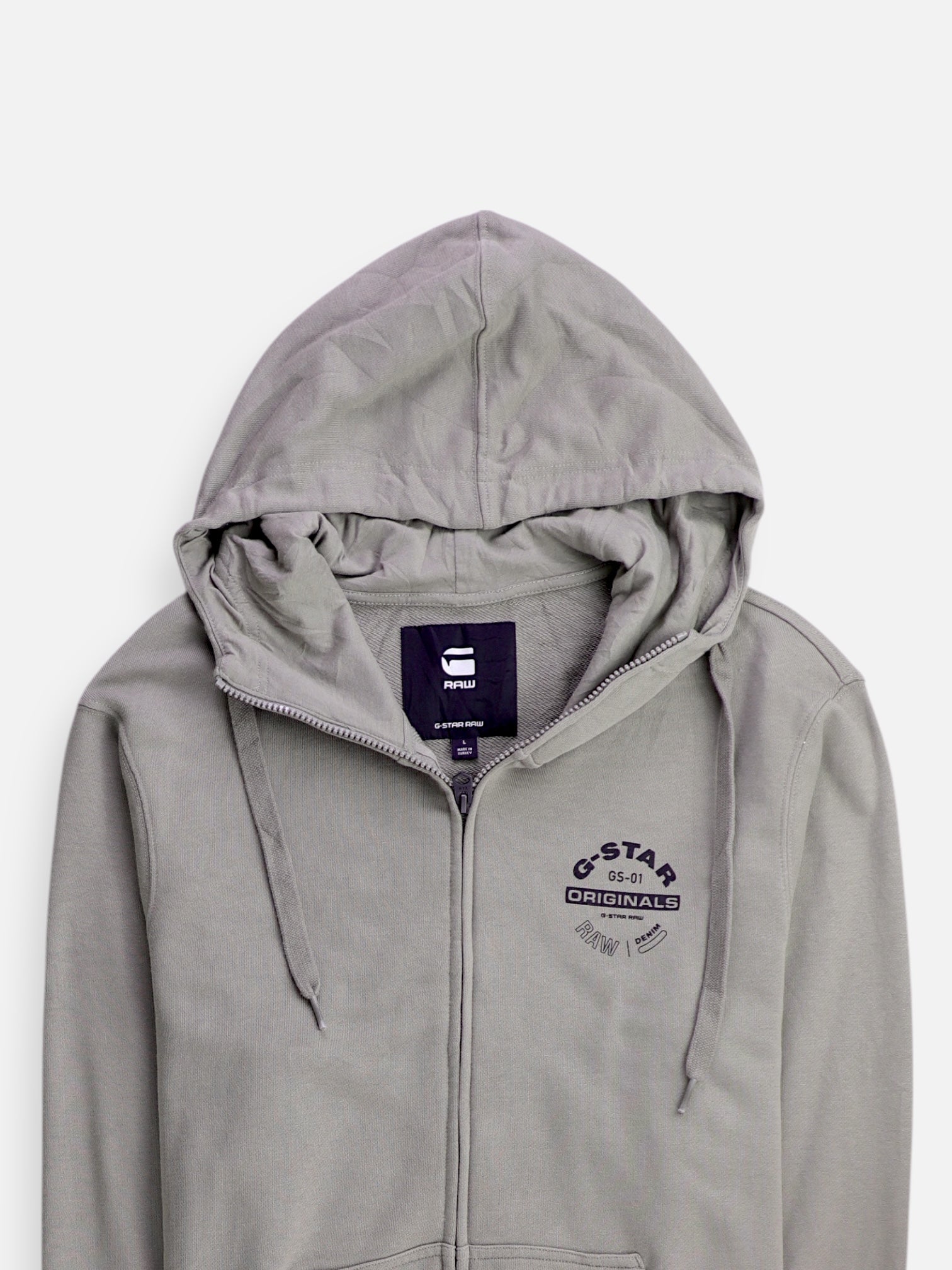 Sudadera Hoodie Basic - Hombre - Large