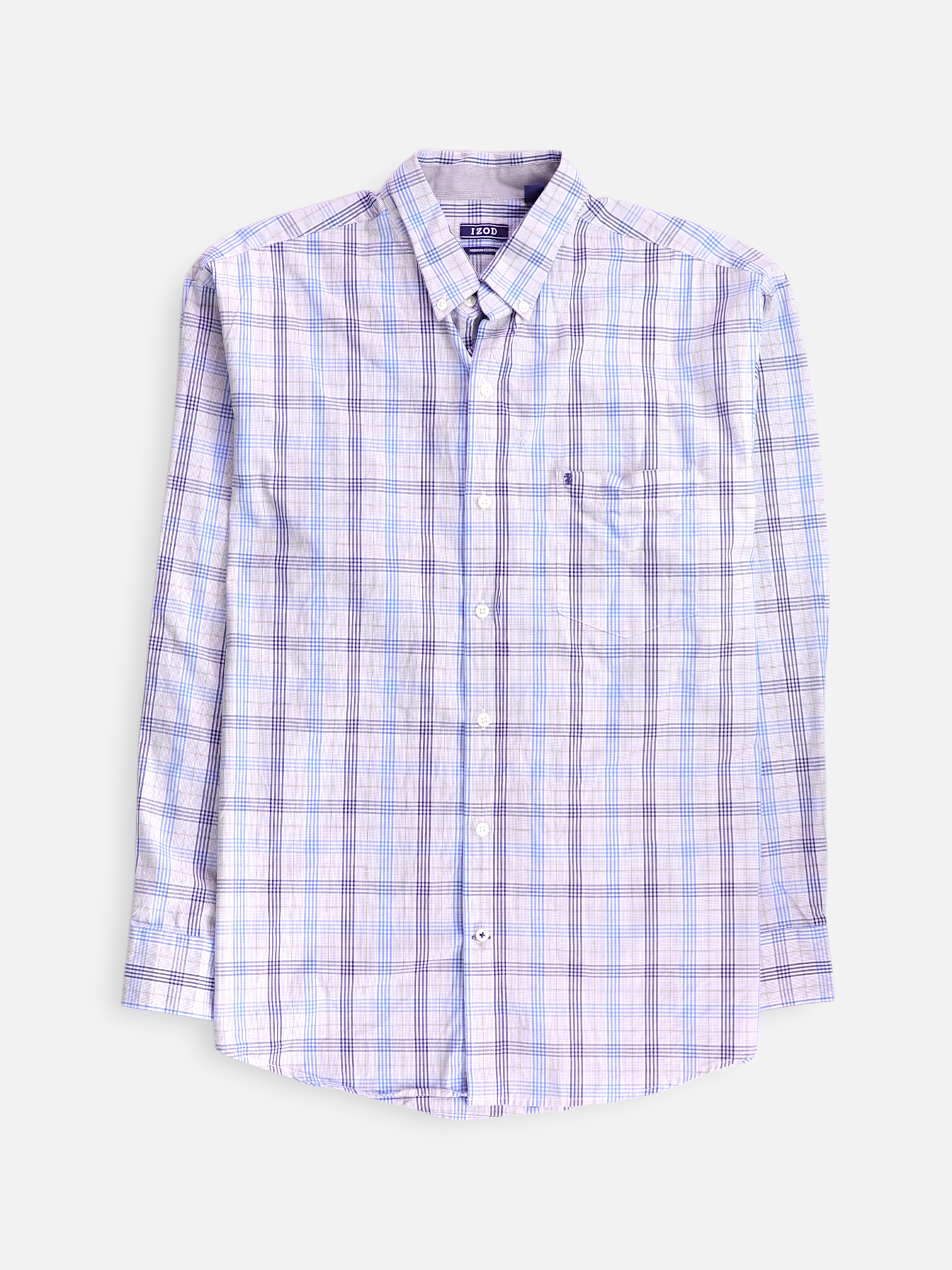 Izod Camisa Casual - Hombre - Large
