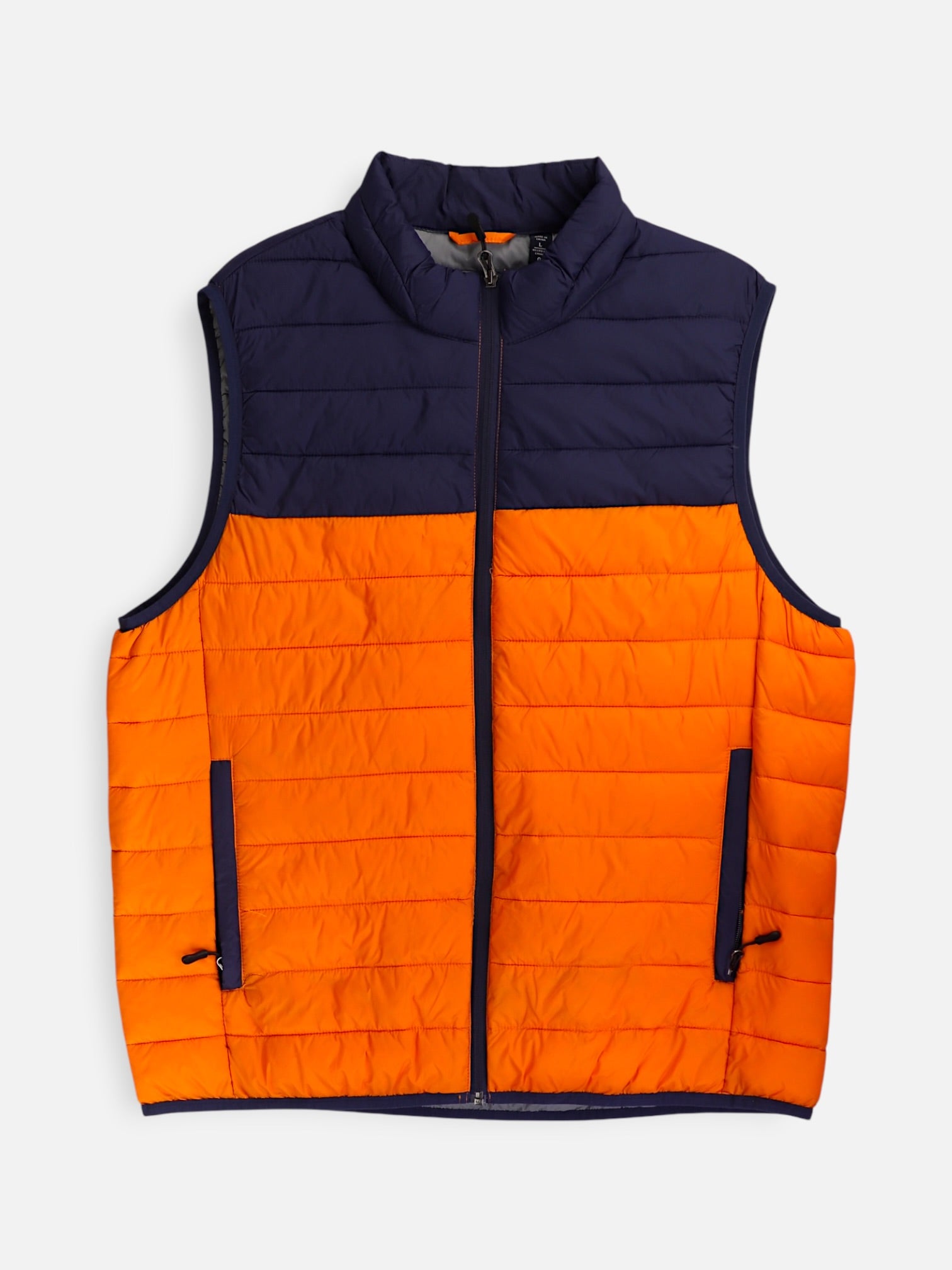 CLUB ROOM Chaleco Color Block - Hombre - Large