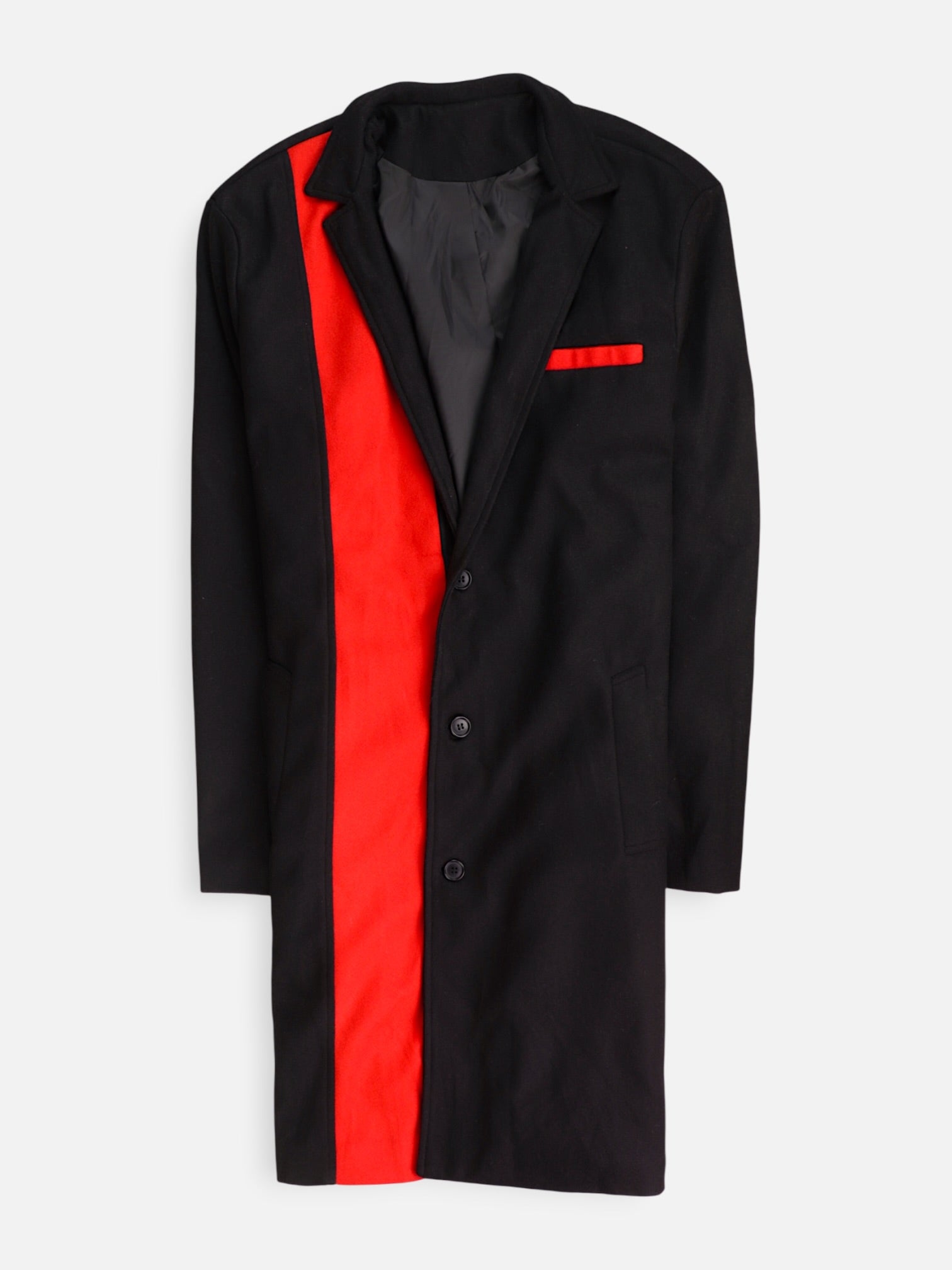 Abrigo  Single breasted trench Color Block - Hombre - Large