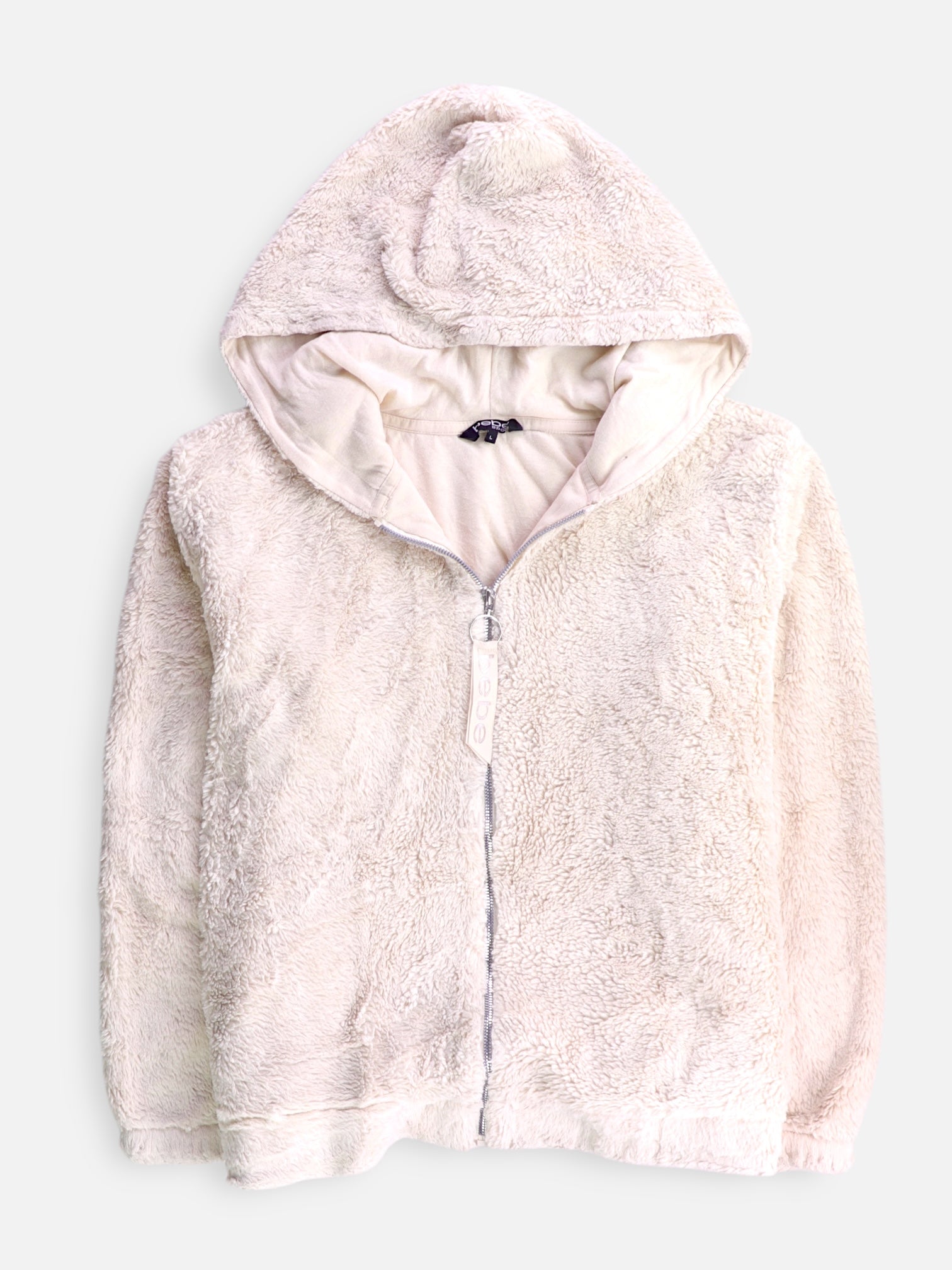 BEBE Sudadera Hoodie Teddy - Mujer - Large