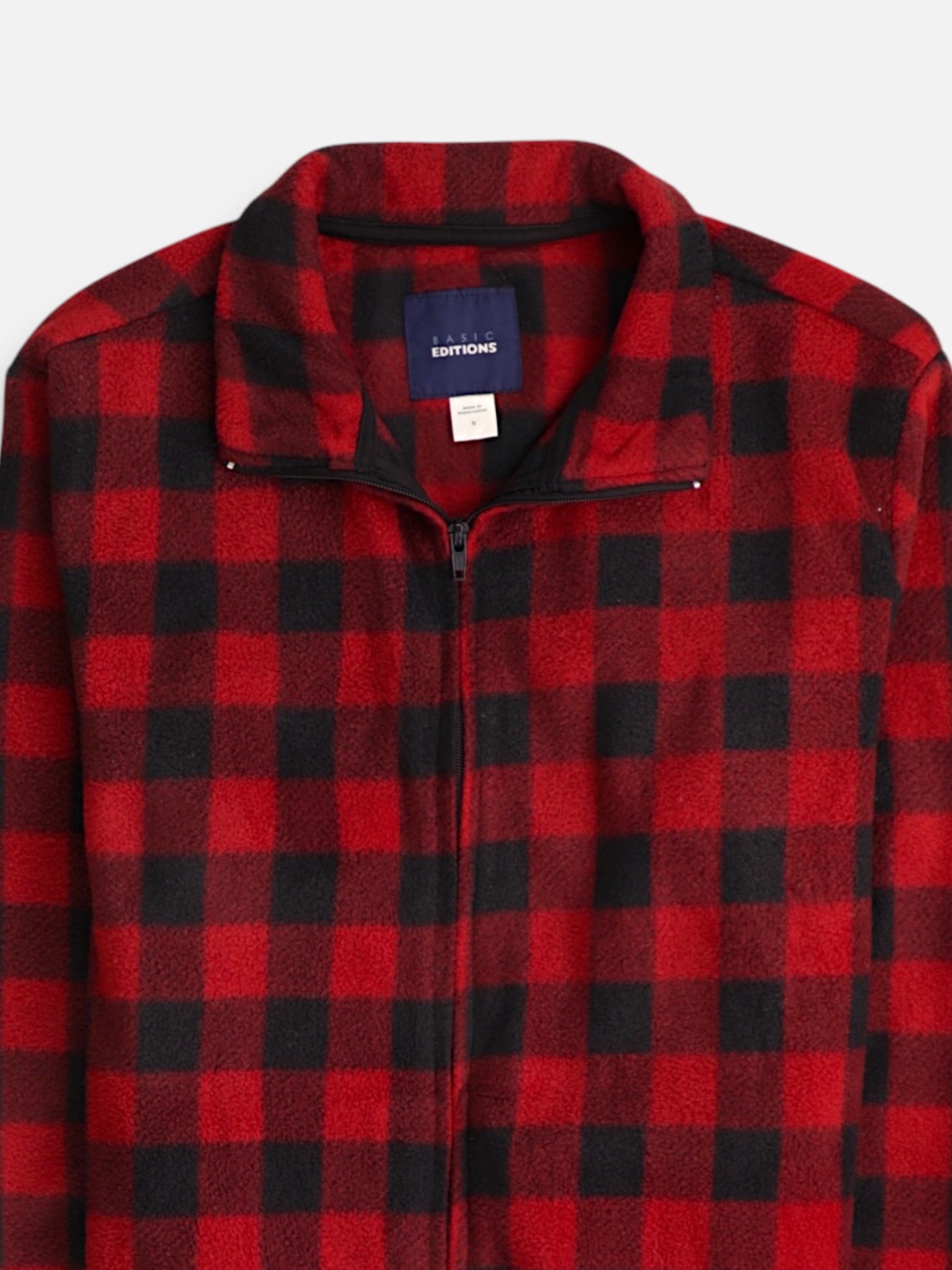 Sueter Fleece Color Block - Hombre - Small