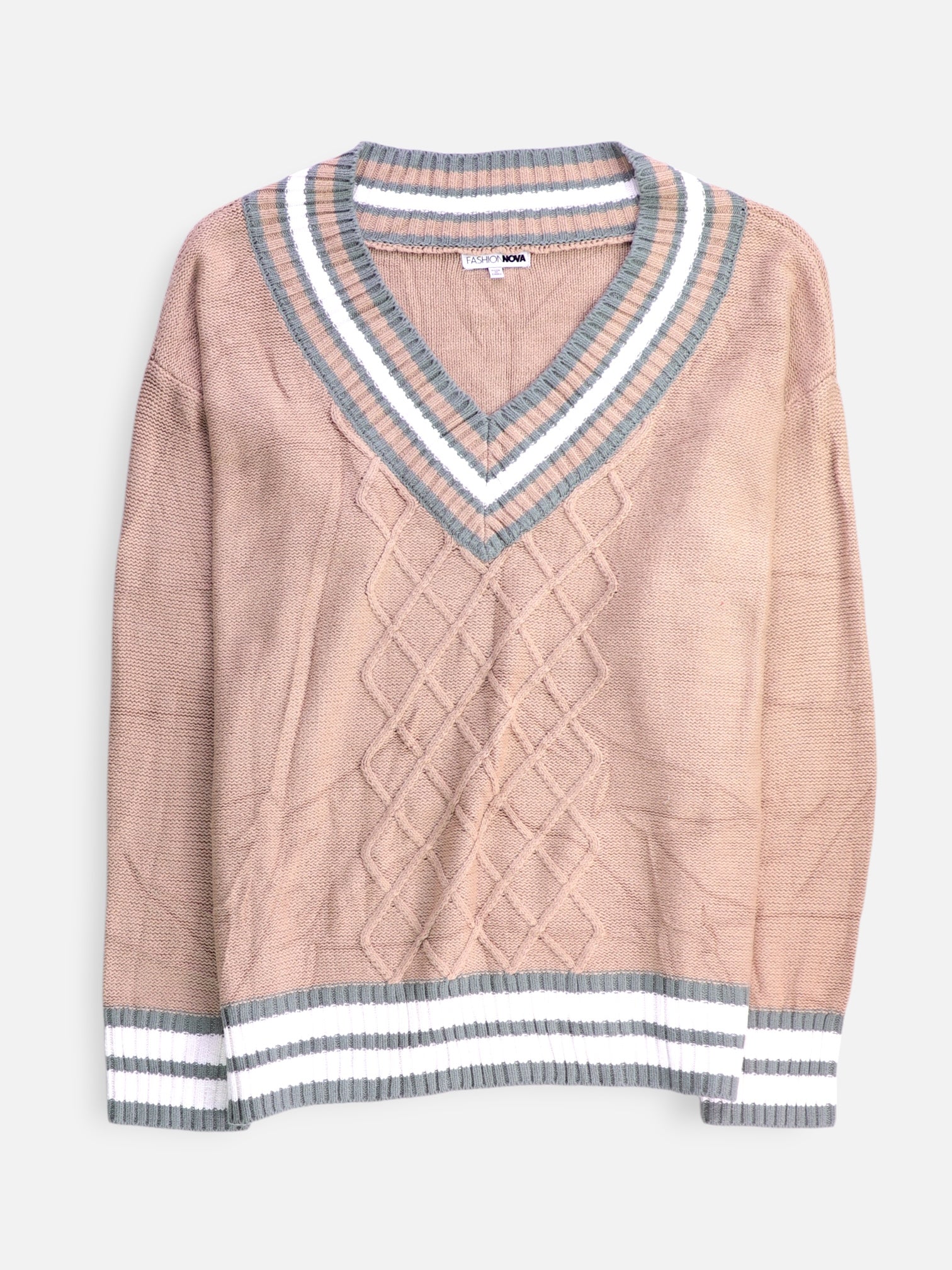 Fashionnova Sueter Knit Casual - Mujer - Medium