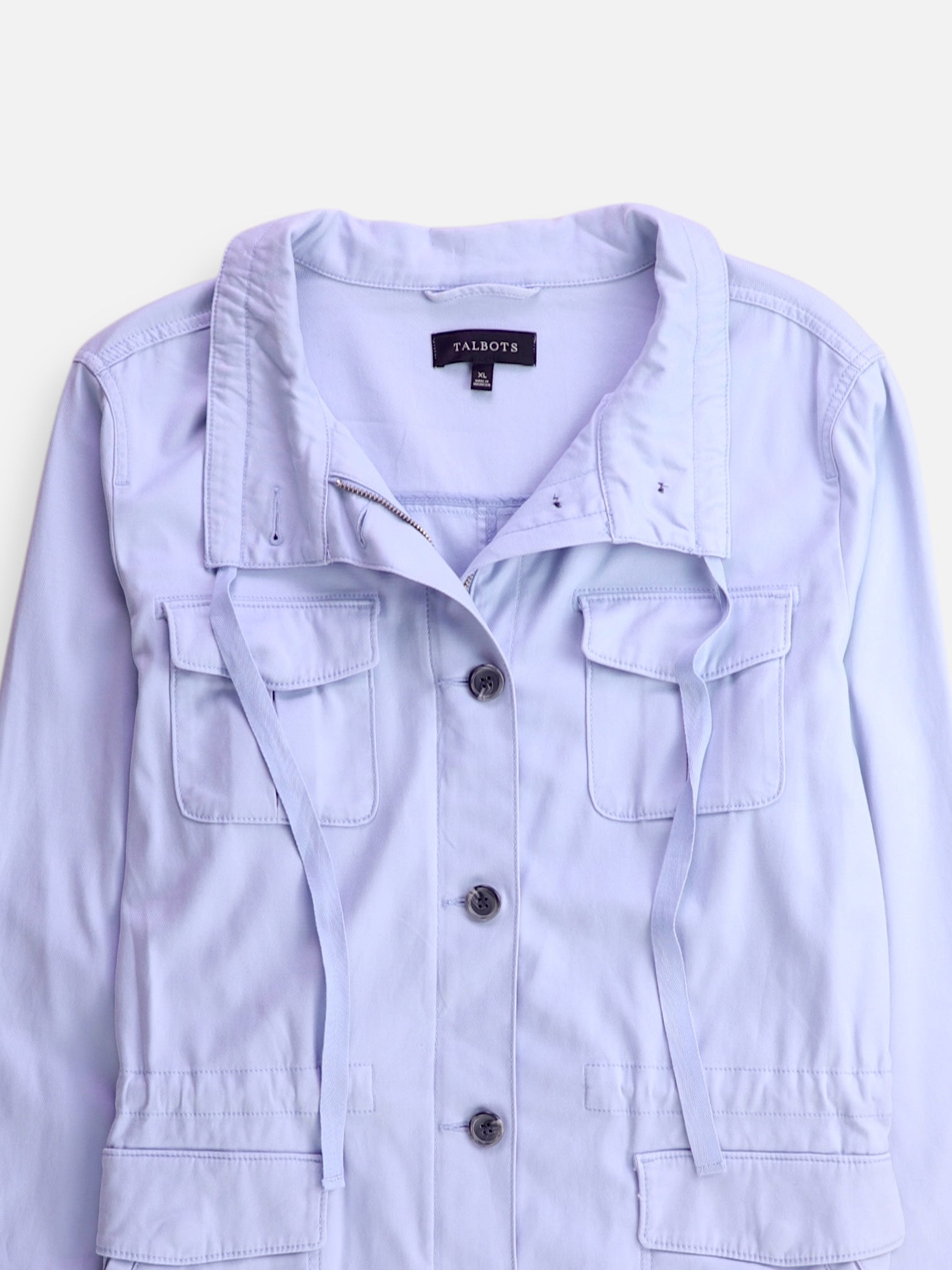 TALBOTS Chaqueta Casual Cargo - Mujer - XL