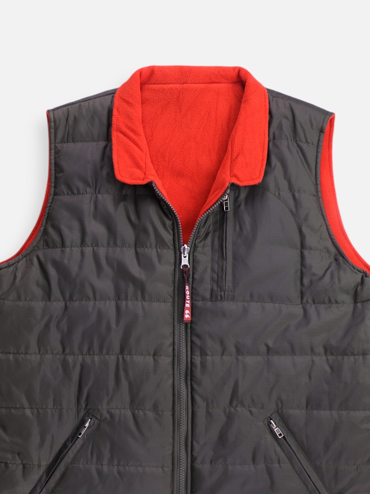 ROUTE 66 Chaleco Reversible - Hombre - Large