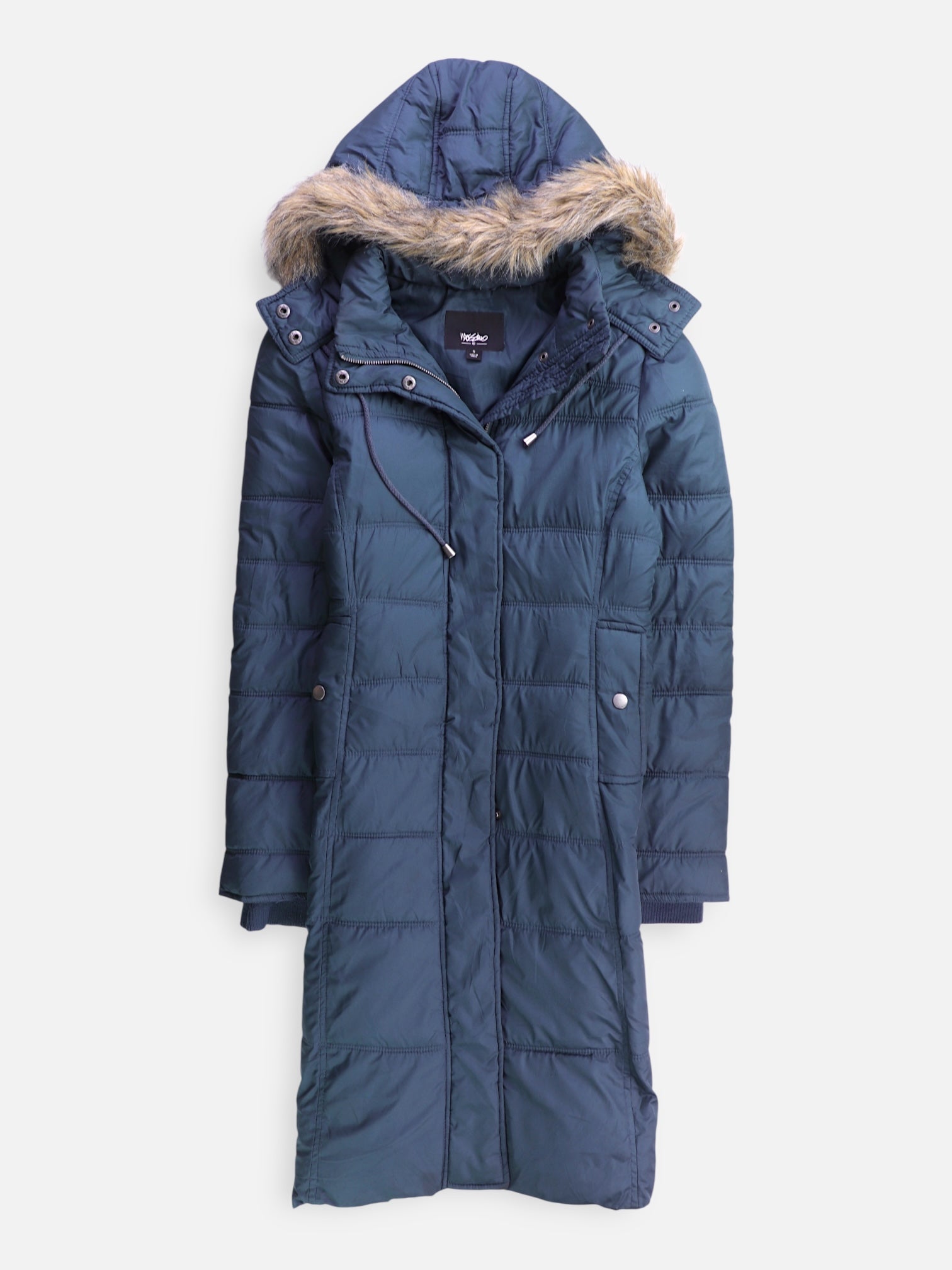 Mossimo Abrigo Impermeable Puffer - Mujer - Small