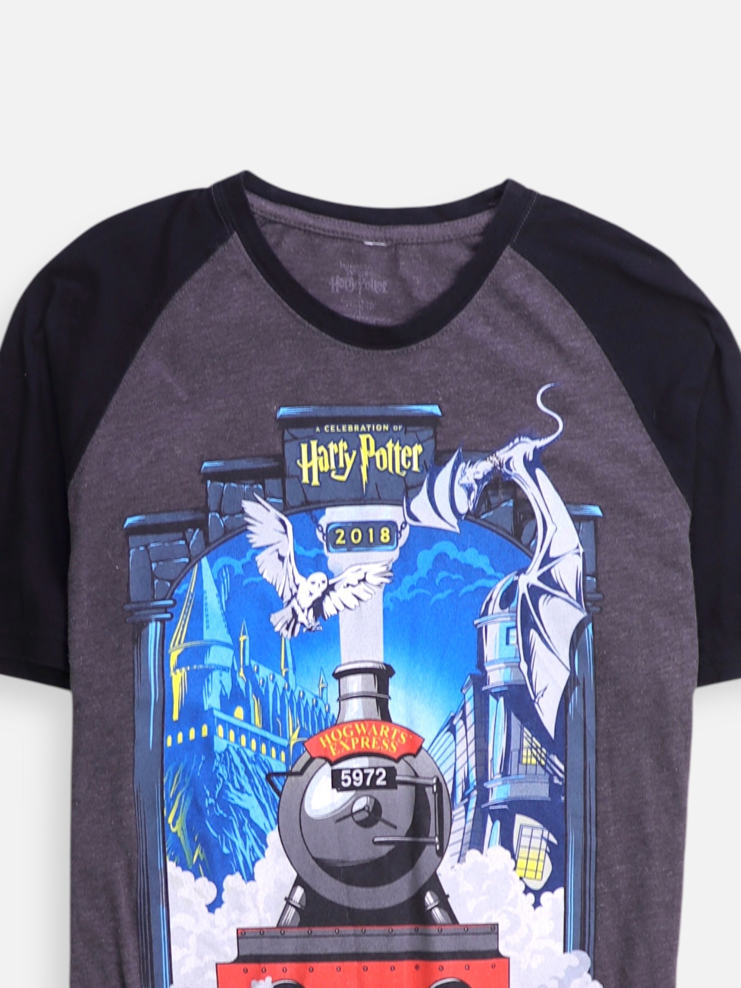 Harry Potter Camiseta Grafica - Hombre - Large