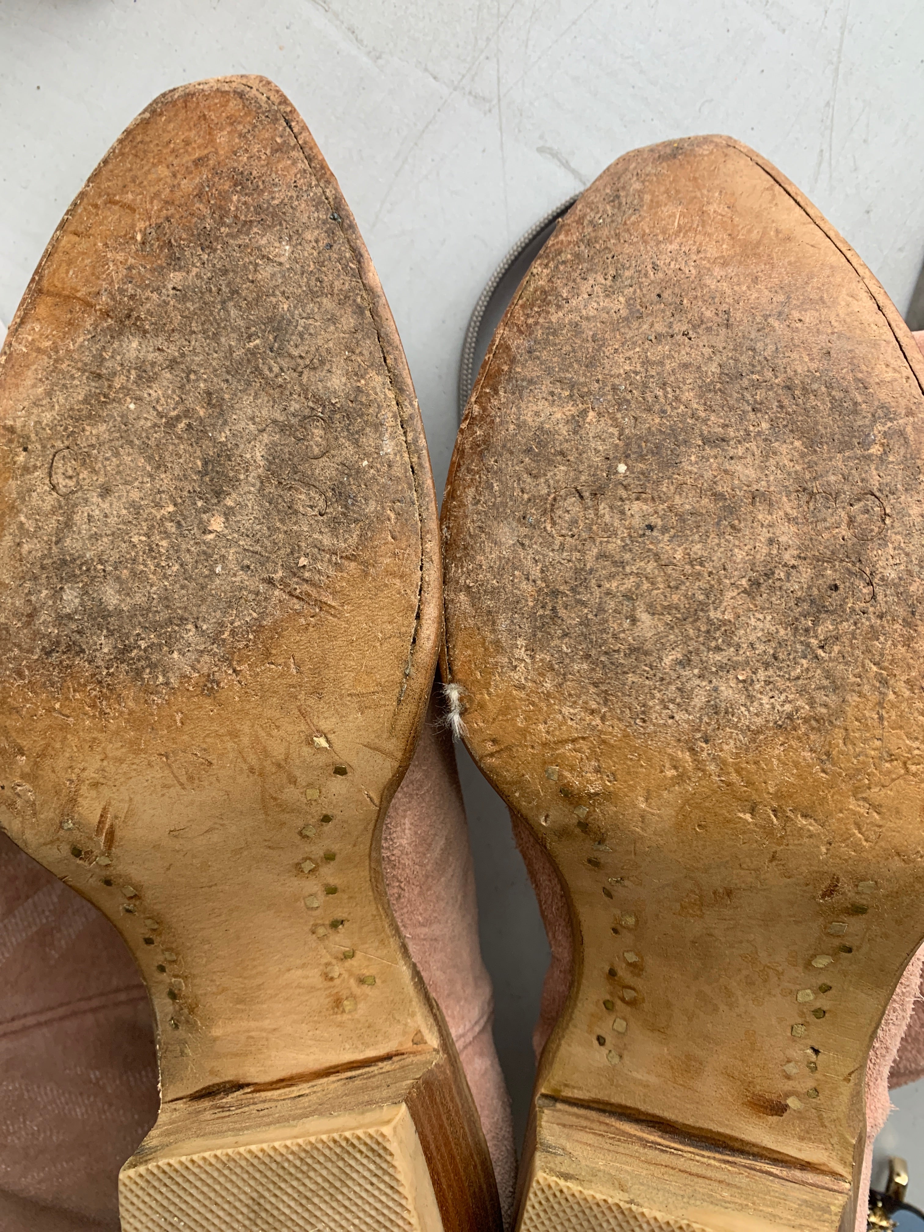 Botas Vaquero Suede - Mujer - US 8.5