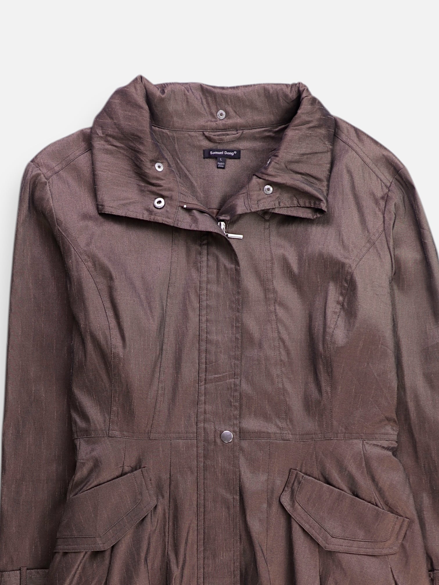 Chaqueta Casual Largo - Mujer - Large